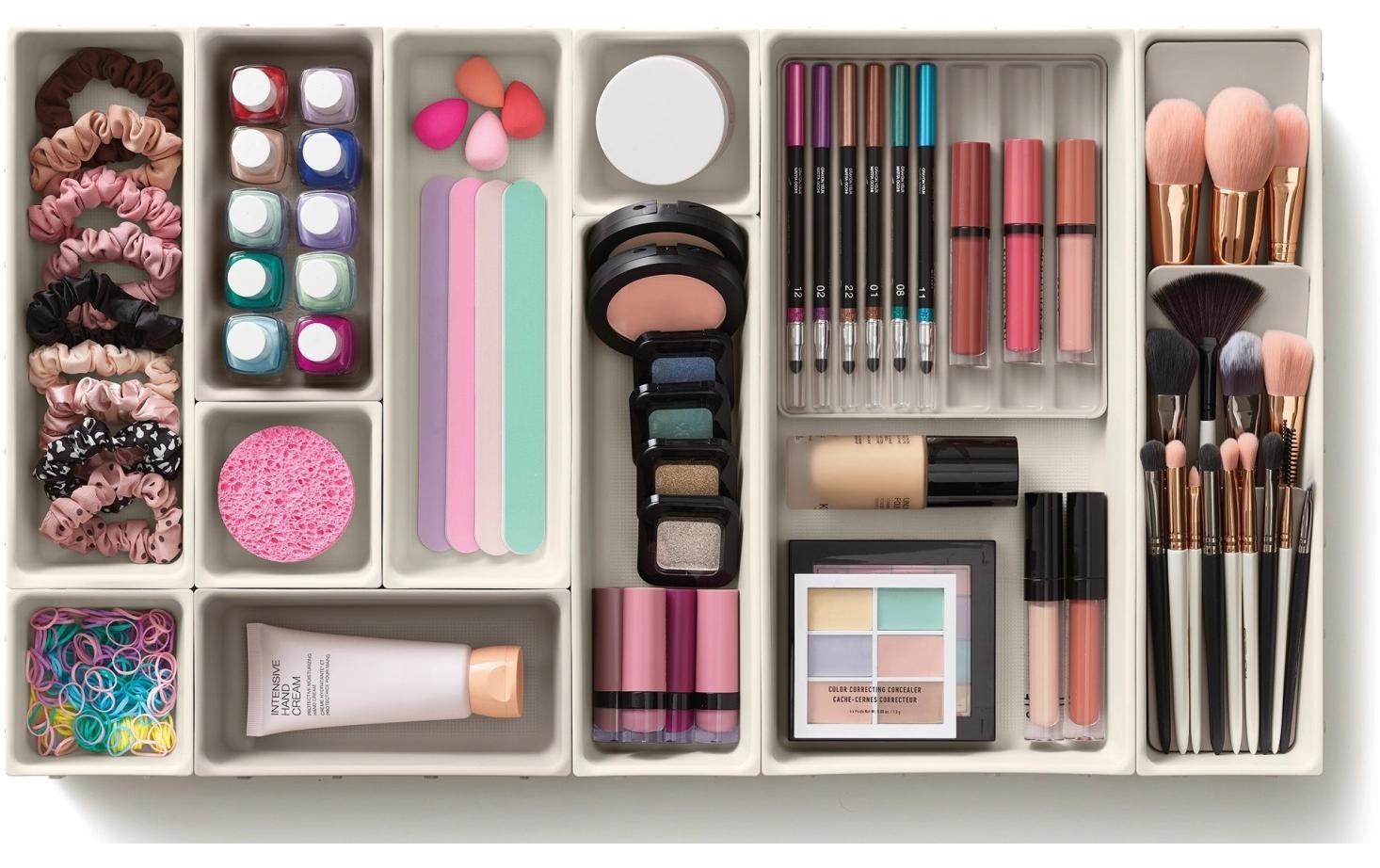 Joseph Joseph Make-Up Organizer »Viva« 12-teilig, Make-up-Organizer, Schubladenaufbewahrung, Modularsystem