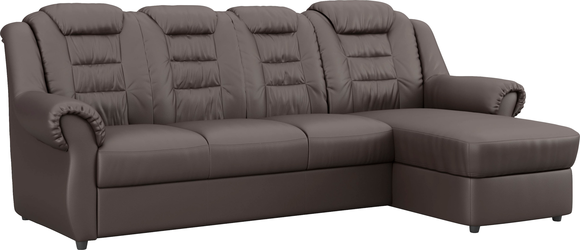 Home affaire Ecksofa »Boston L-Form« mit hoher Rückenlehne, wahlweise mit Bettfunktion