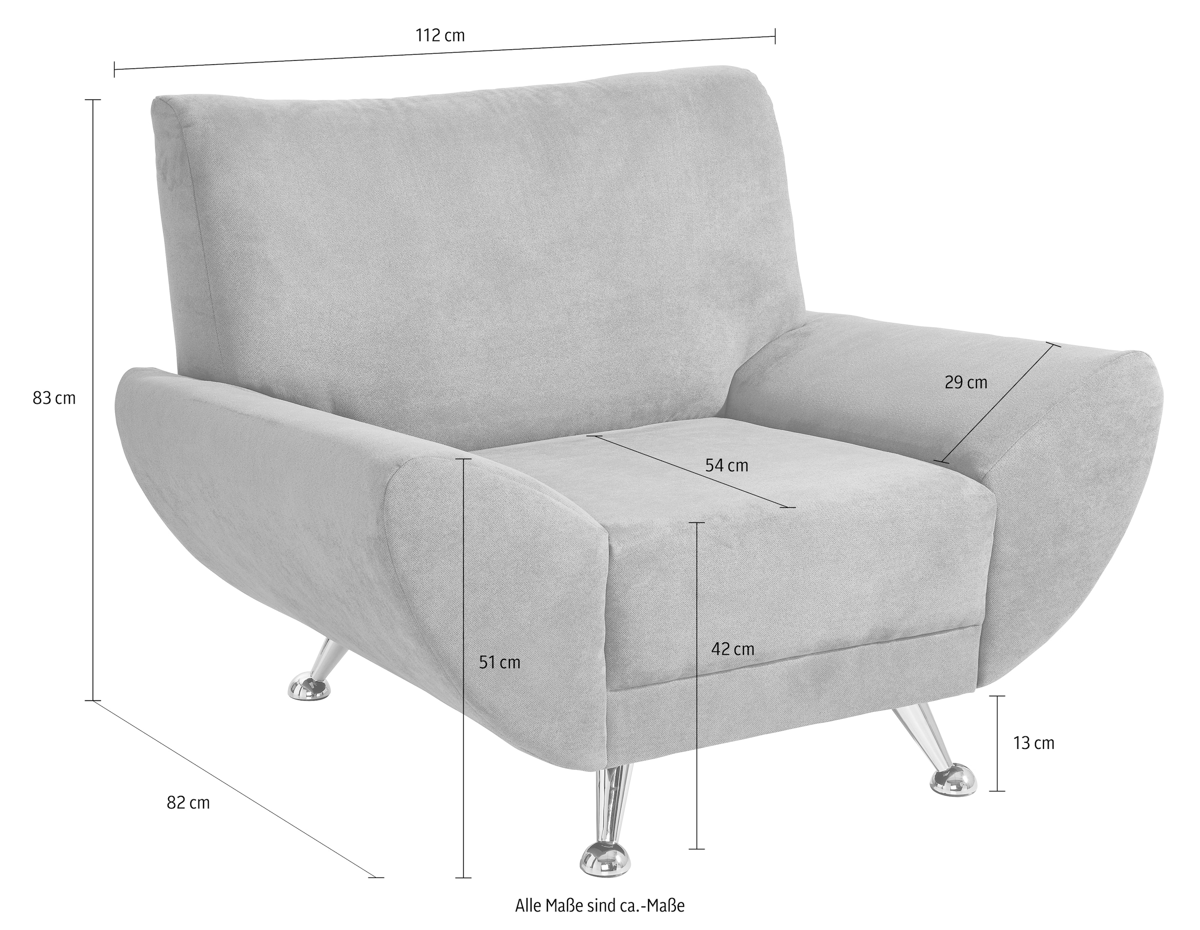INOSIGN Sessel »Saltare«