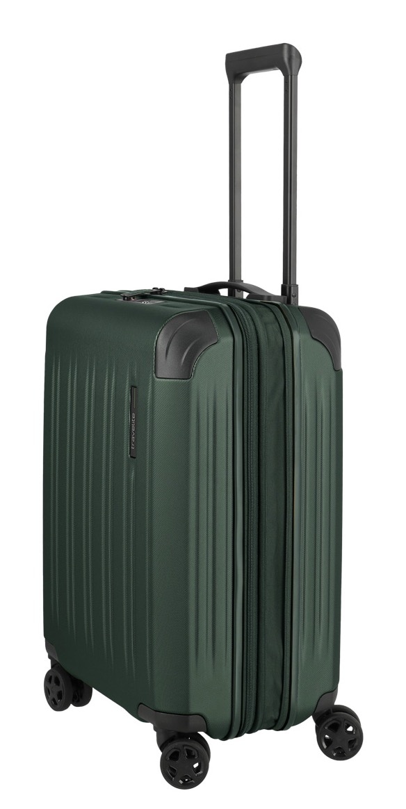 travelite Trolley à coque dure »DYNAMIIC Reisekoffer Hartschale« 43 litre 4 Rollen Coque rigide ABS et extension de volume
