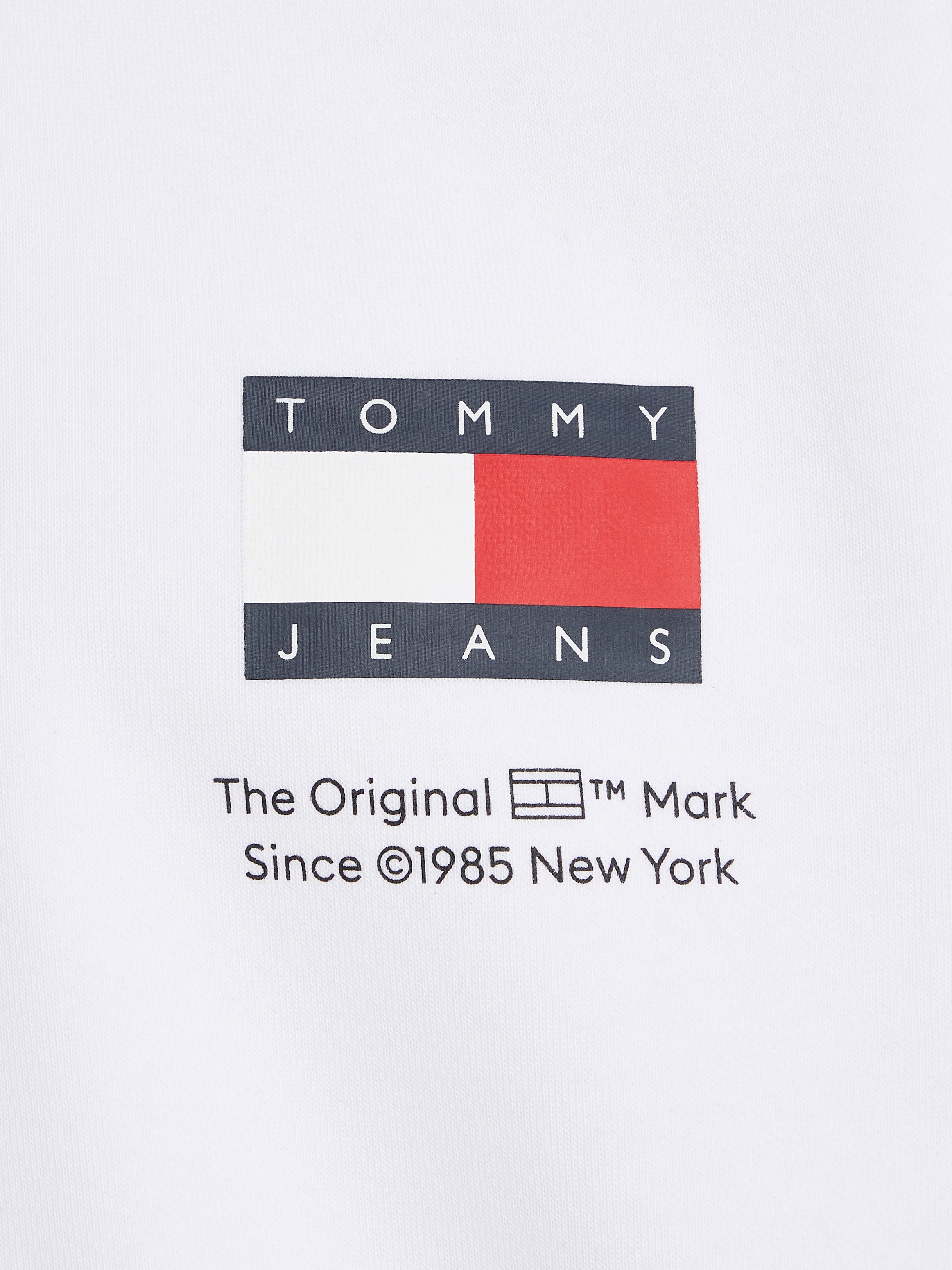 Tommy Jeans Sweatshirt »TJM REG ESSENTIAL FLAG CNECK EXT«, Rundhals-Sweatshirt mit Logo