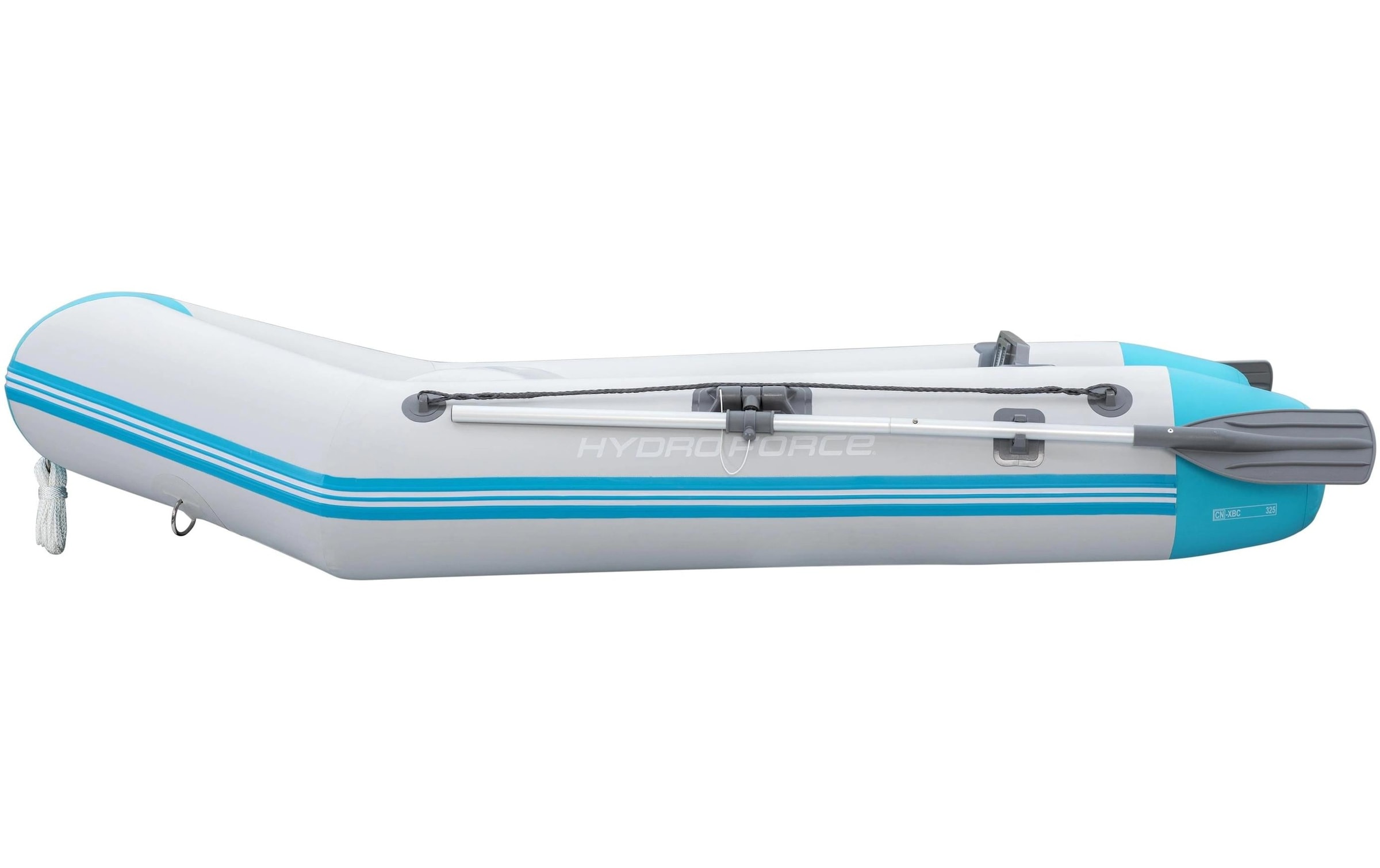 Bestway Schlauchboot »Corinth Elite Sport Boat Set, 230 x 130 x 33 cm« Aufblasbares Sportboot für 2 Personen mit Motorhalterung