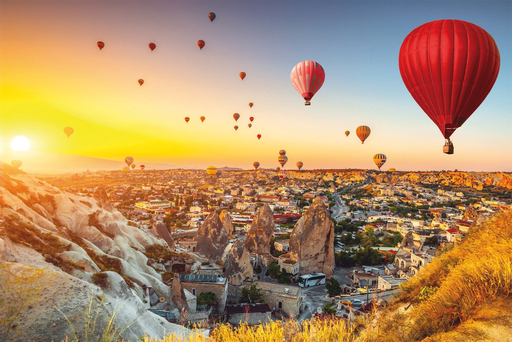 Image of Bönninghoff Leinwandbild »Ballonfahrt«, (1 St.) bei Ackermann Versand Schweiz