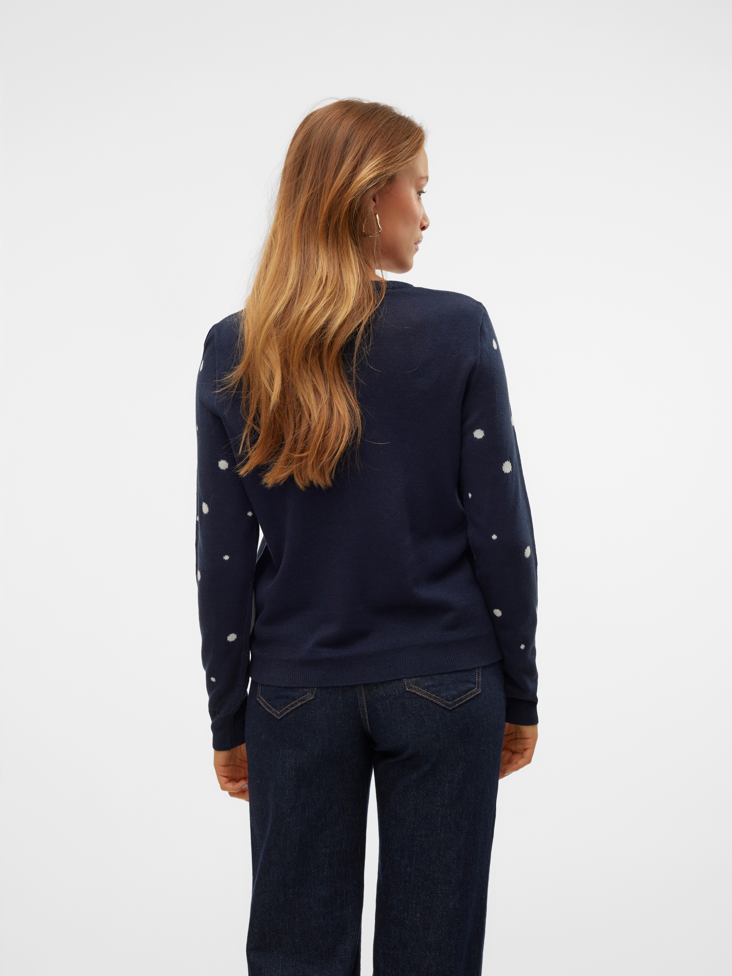 Vero Moda Weihnachtspullover »VMSNOWY DEER LS O-NECK XMAS«