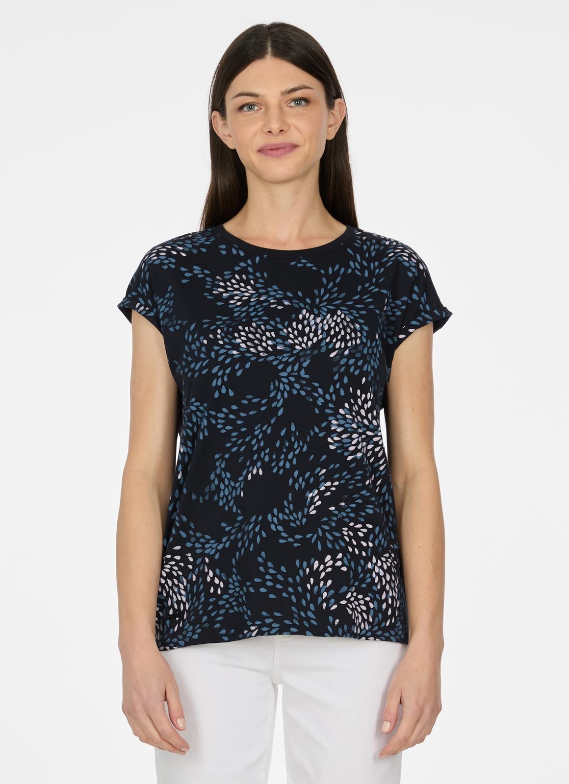 Ragwear Kurzarmshirt »DIONA PRINT« T-Shirt mit buntem Allover-Print