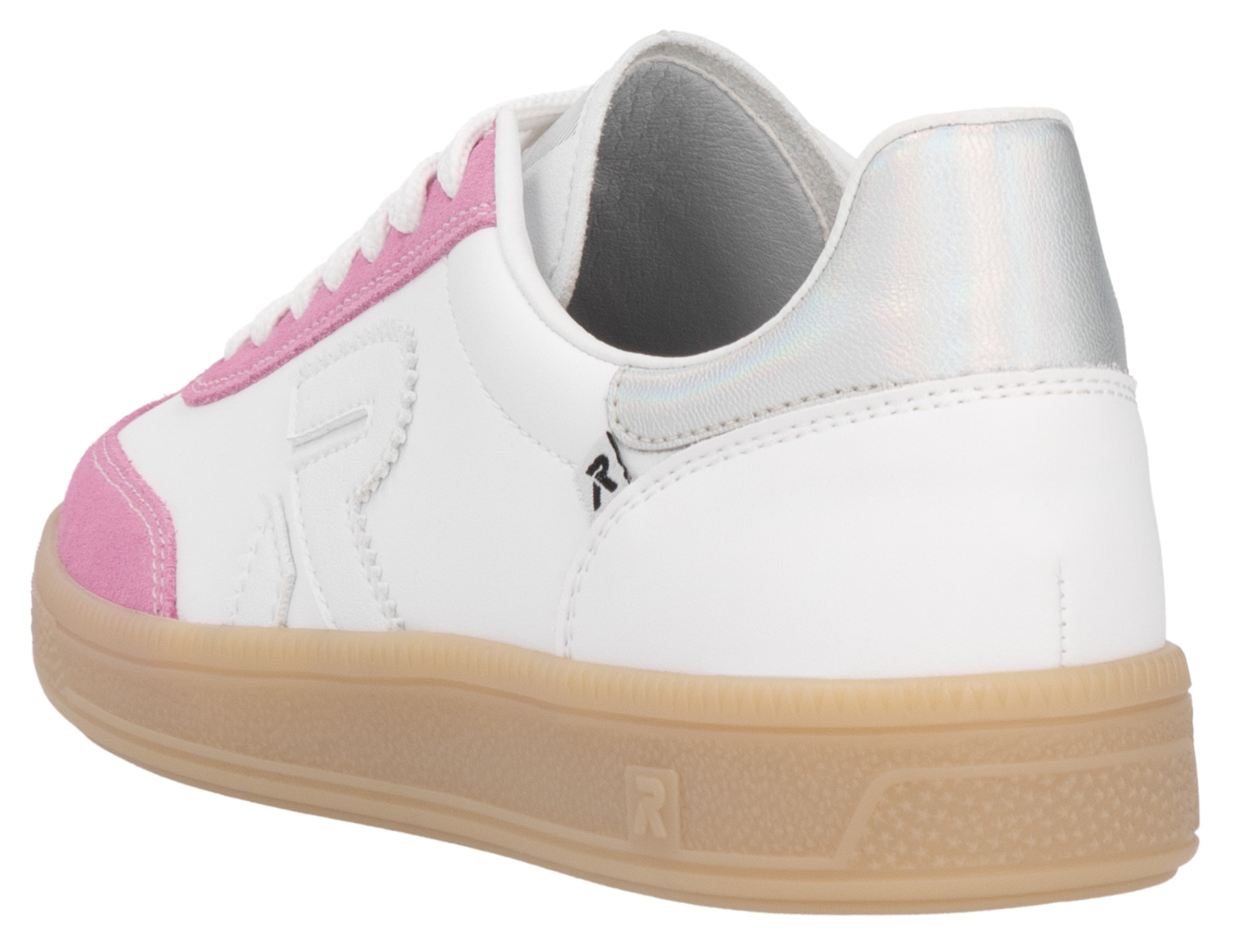 RIEKER Sport Sneaker »San Diego Swing2GO«  Retro-Sneaker, Freizeitschuh, Halbschuh mit herausnehmbarem Fussbett