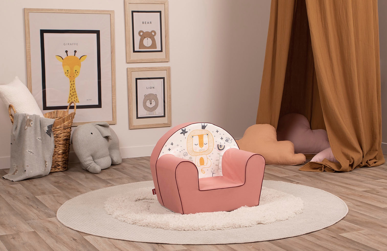 Knorrtoys® Sessel »Löwe Leo«, für Kinder; Made in Europe