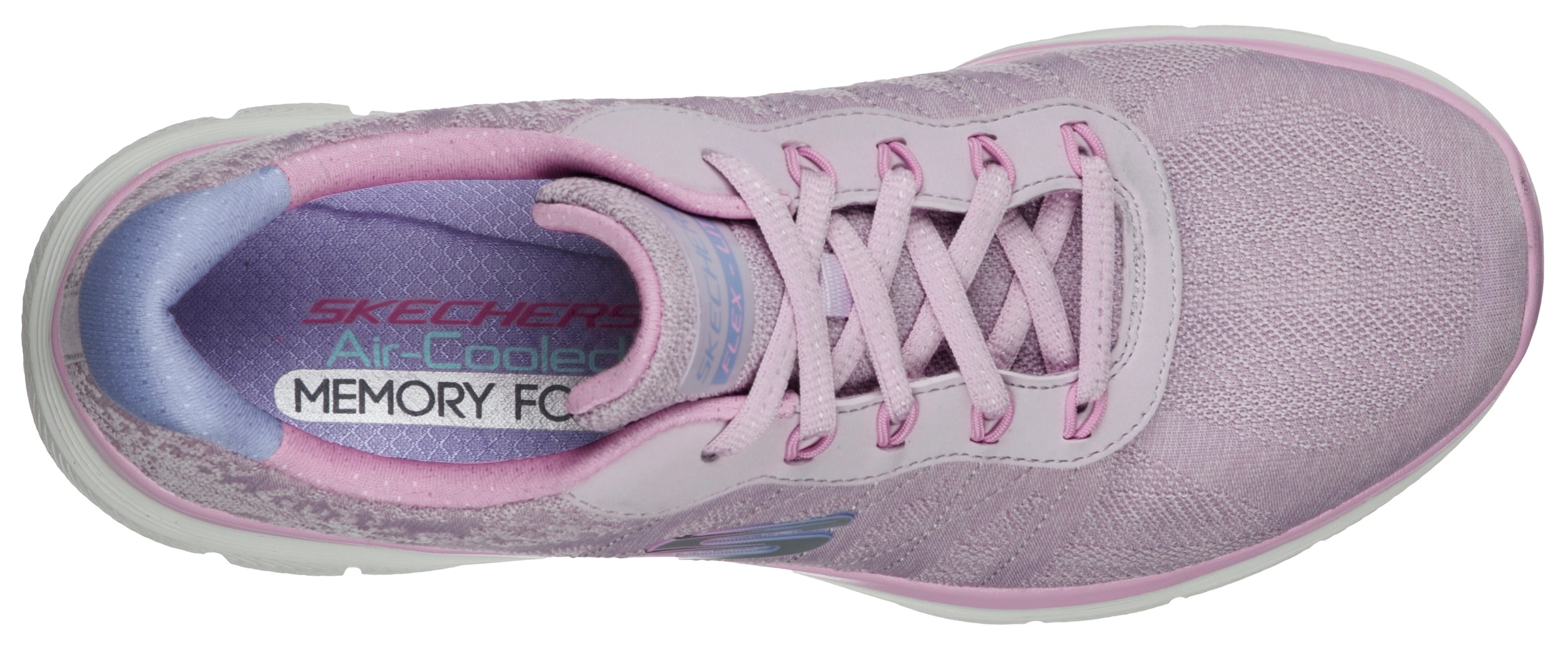 Skechers Sneaker »FLEX APEEAL 4.0 FRESH MOVE«, mit Air Cooled Memory Foam, Freizeitschuh, Halbschuh, Schnürschuh