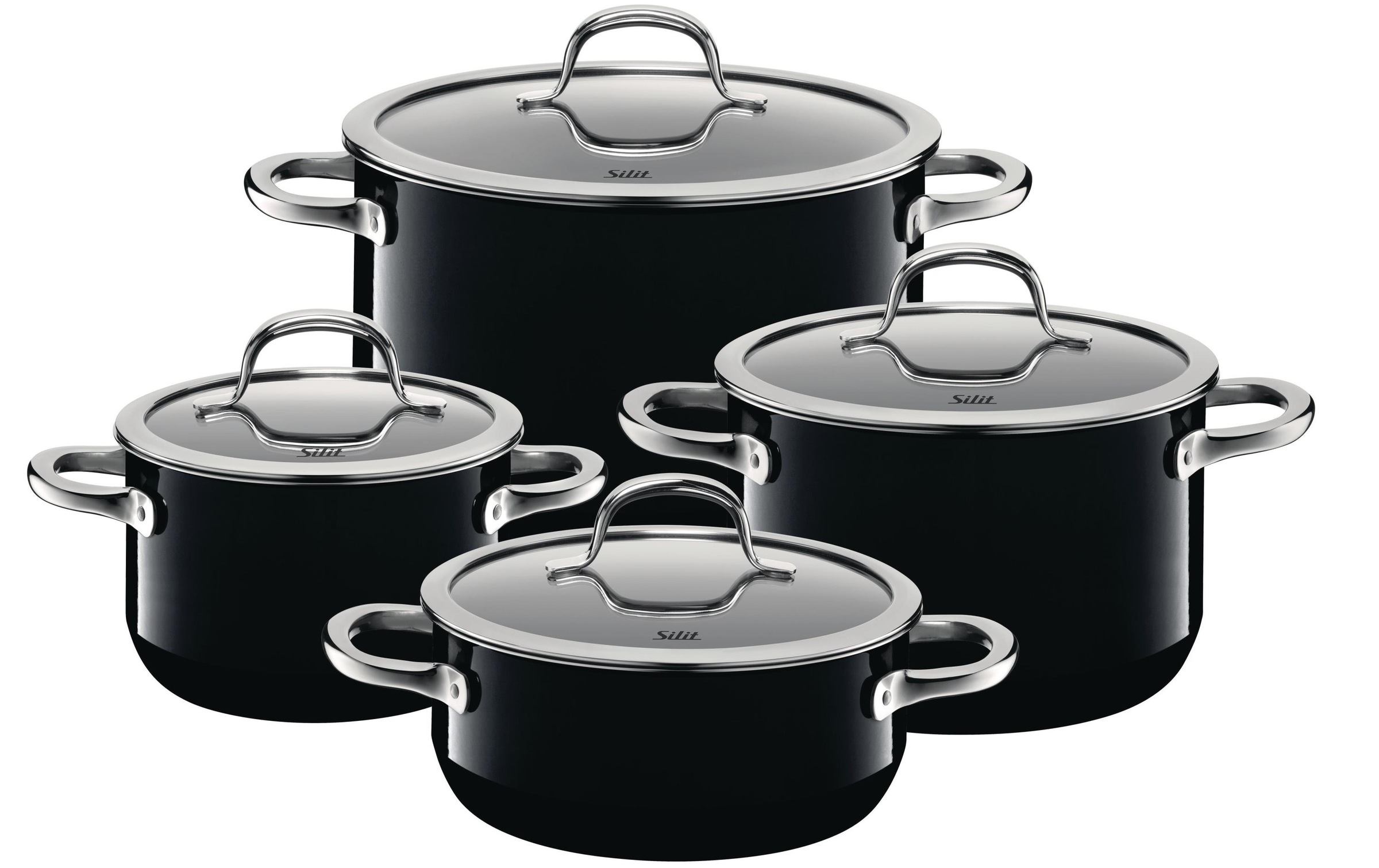 Image of Silit Topf-Set »Passion Black« (4tlg,)«, Keramik bei Ackermann Versand Schweiz