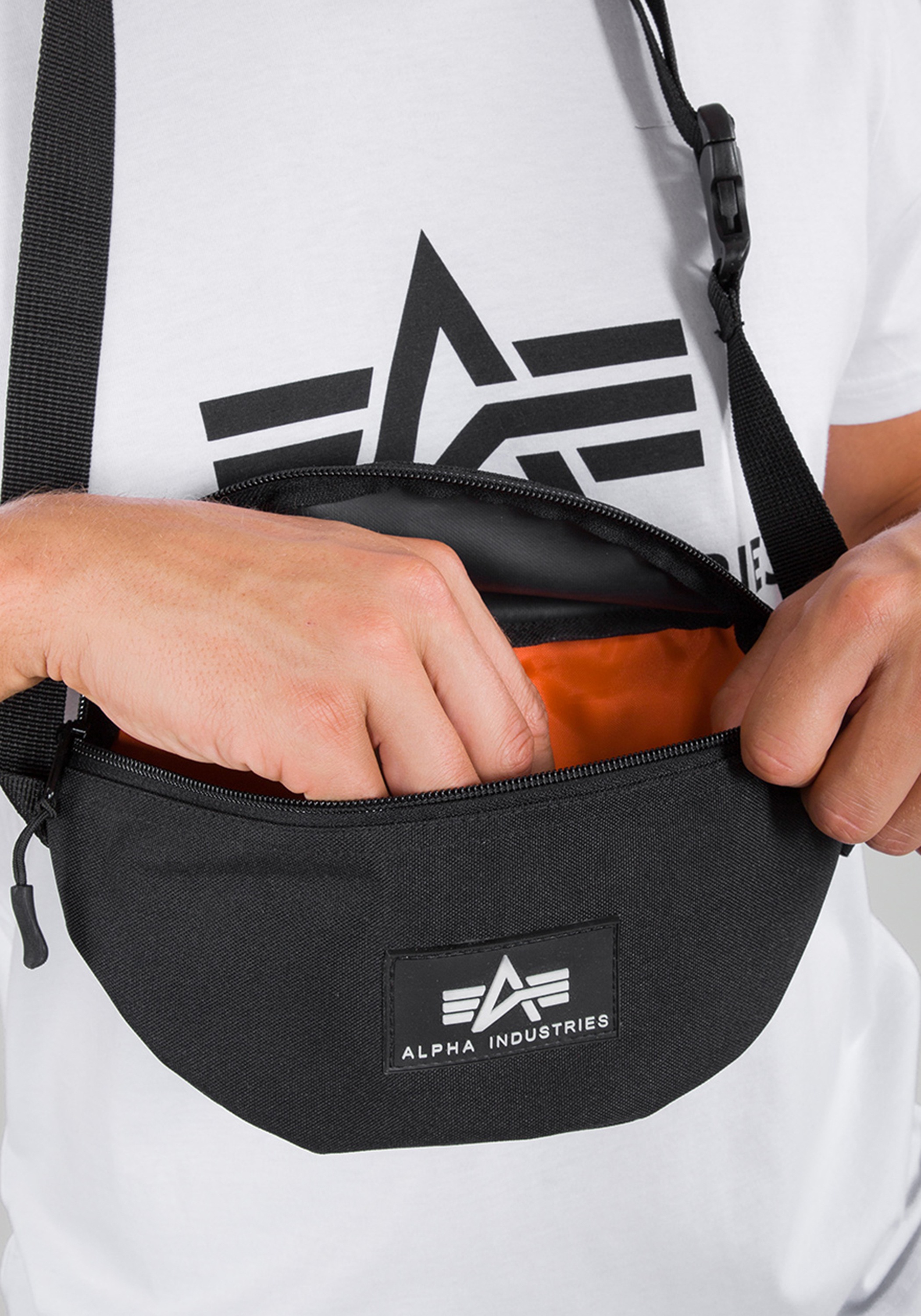 Alpha Industries Gürteltasche »Alpha Industries Accessoires - Bags Rubber Print Waistbag«