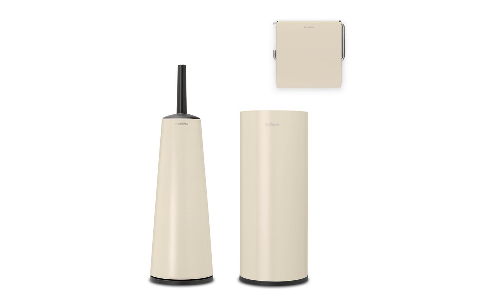 Brabantia WC-Garnitur »Set ReNew Beige«, aus Kunststoff
