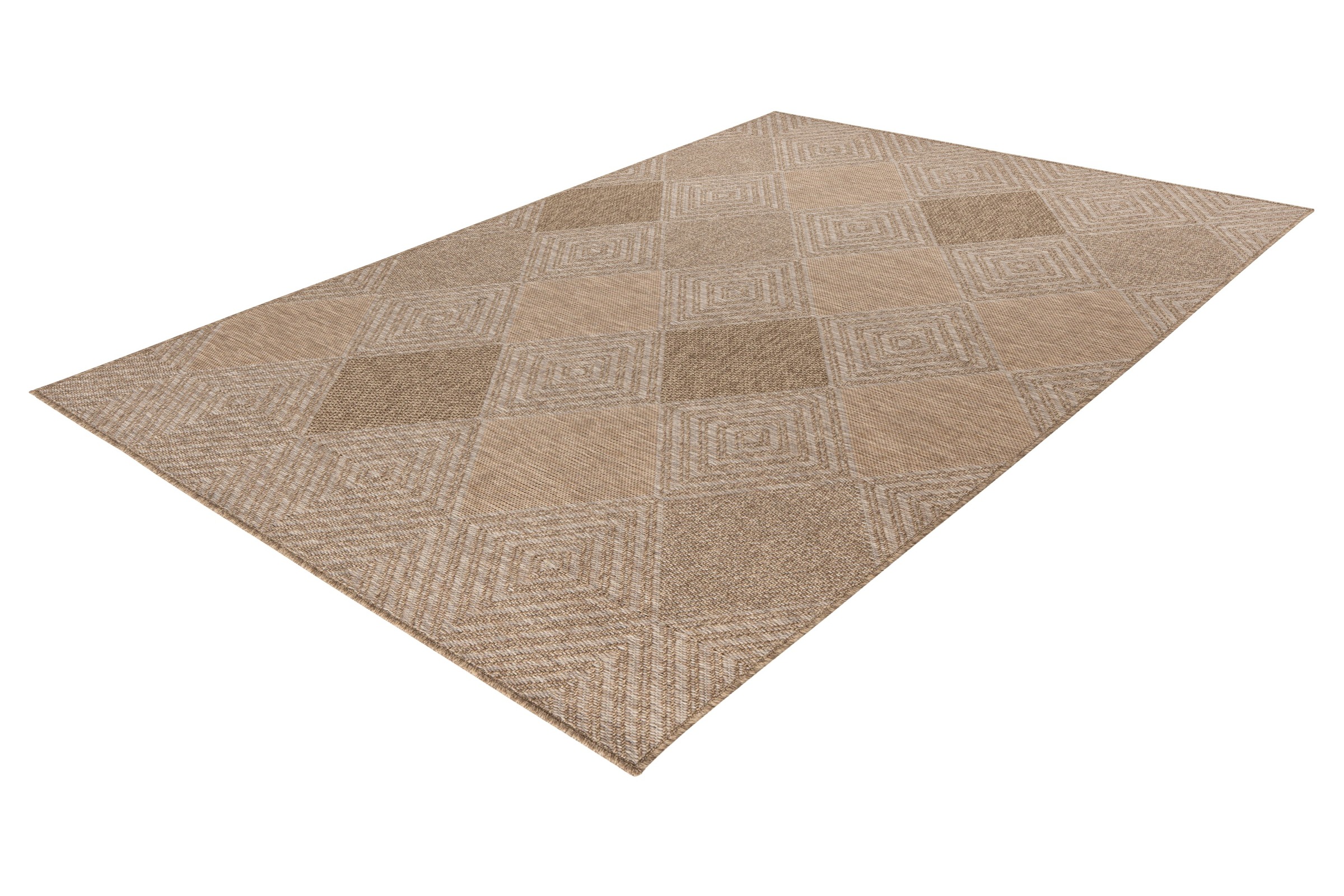 Kayoom Teppich »Sindra 425« rechteckig 9 mm Höhe Kurzflor