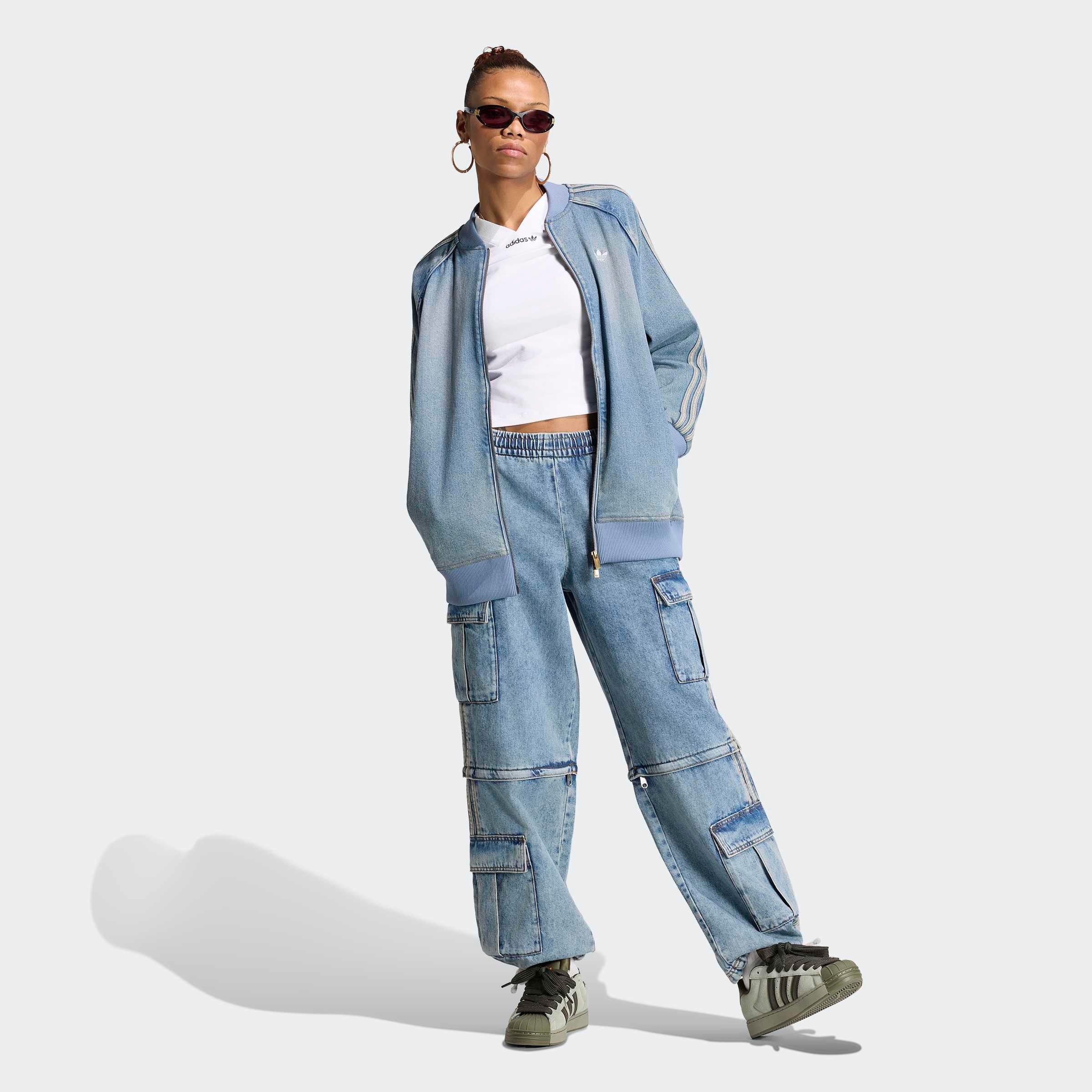 adidas Originals Veste en jean »SST OVERSIZE DENIM ORIGINALS«