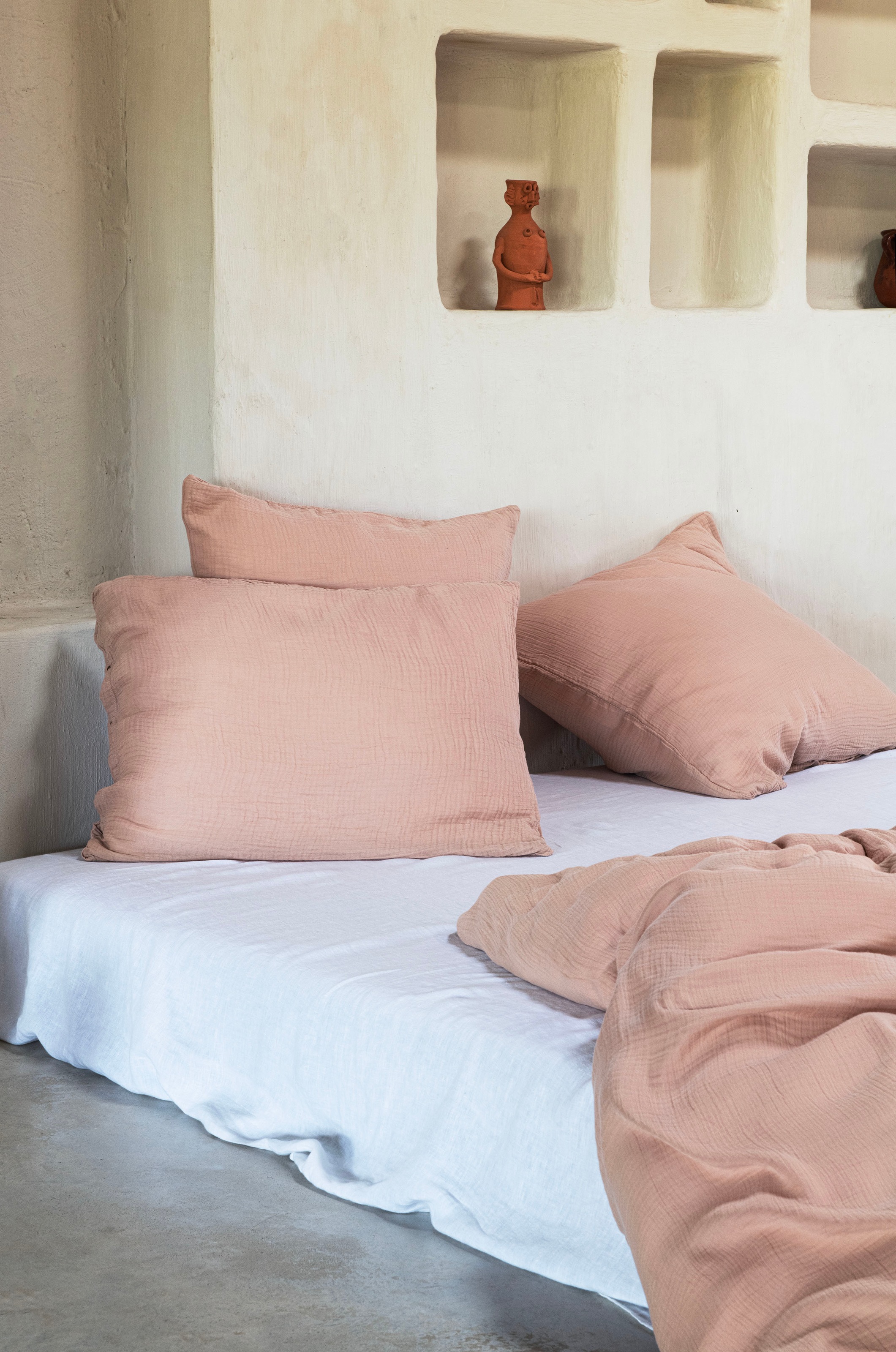 Journey Living Bettbezug »Ibiza, Musselin Doppelgewebe«, (1 St.)