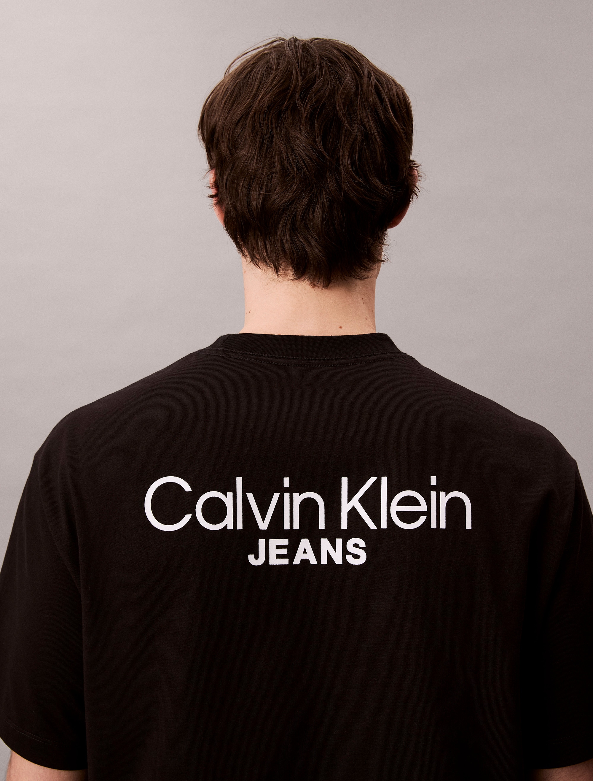 Calvin Klein Jeans T-Shirt »LOGO BACK PRINT T-SHIRT« Mit Rundhalsausschnitt, regular fit
