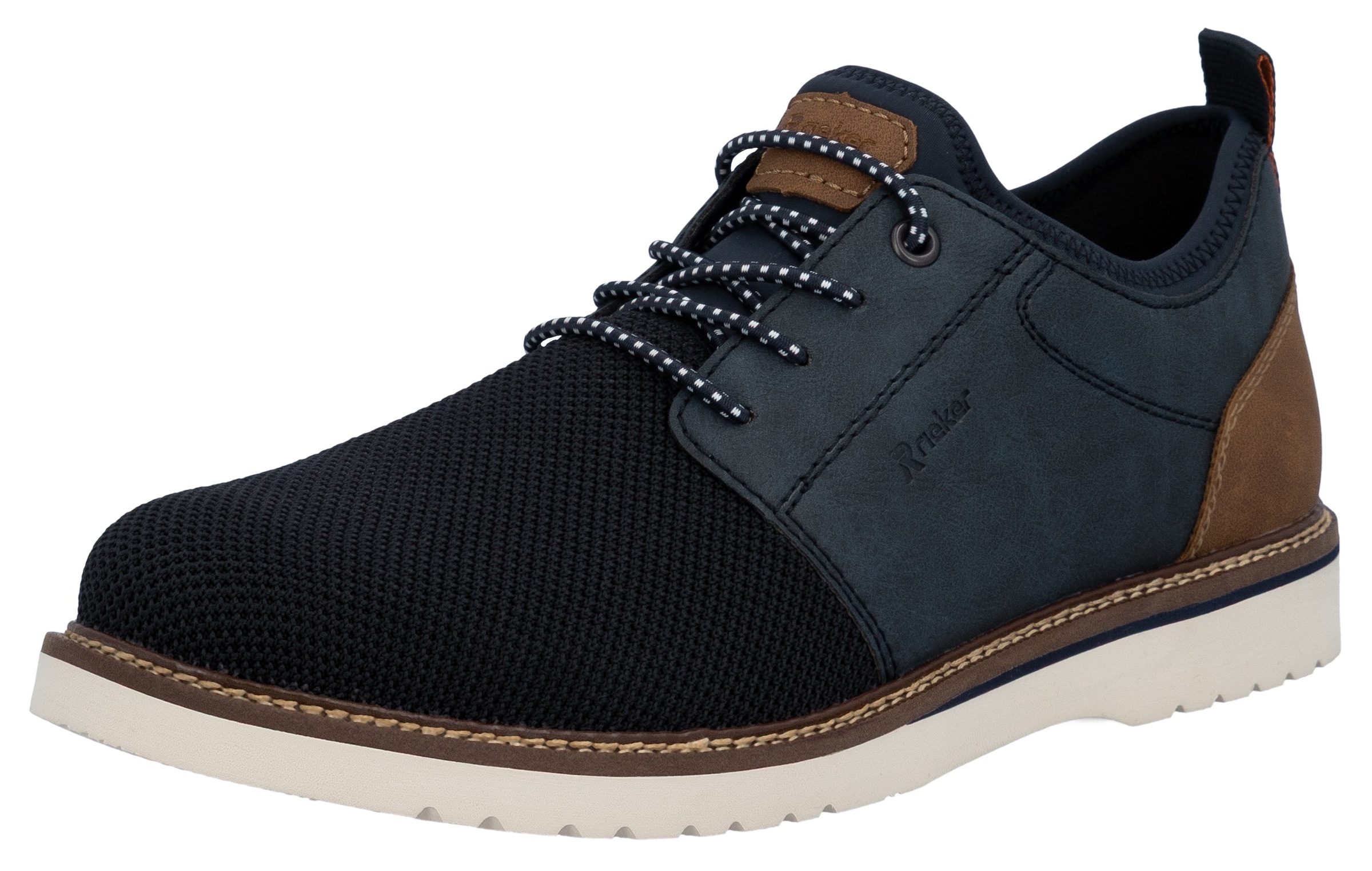 Image of Rieker Slip-On Sneaker, Slipper, Schlupfschuh, Freizeitschuh mit praktischer Anziehlasche