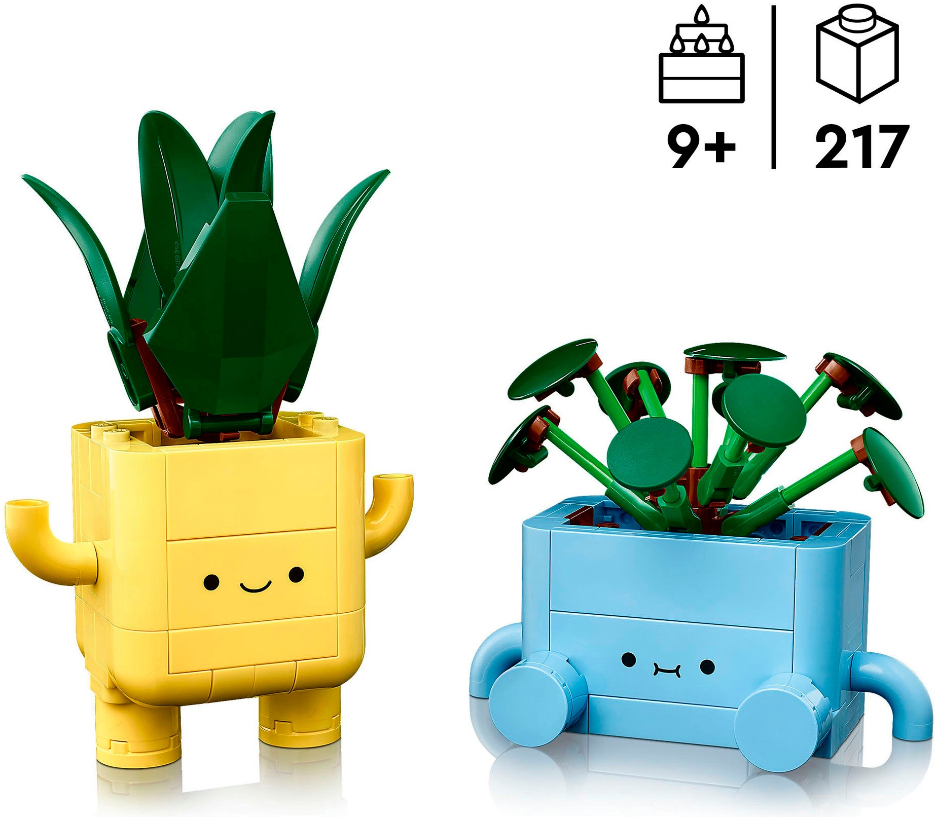 LEGO® Konstruktionsspielsteine »Fröhliche Pflanzen (10349), LEGO Botanicals« Made in Europe