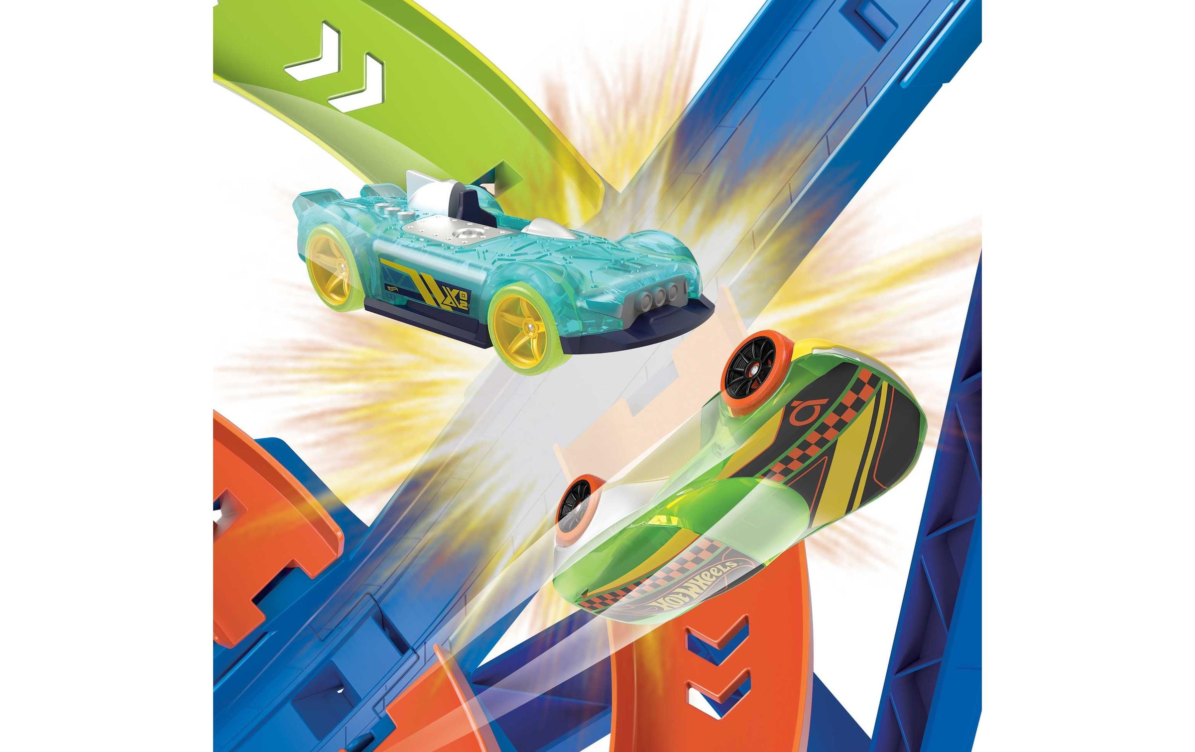 Hot Wheels Steckspielzeug »Crash-Spirale«