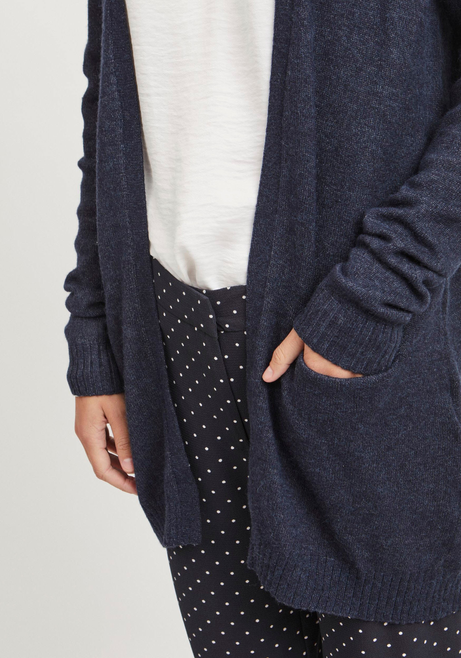 Vila Cardigan »VIRIL OPEN L/S KNIT CARDIGAN - NOOS«, in offener Form