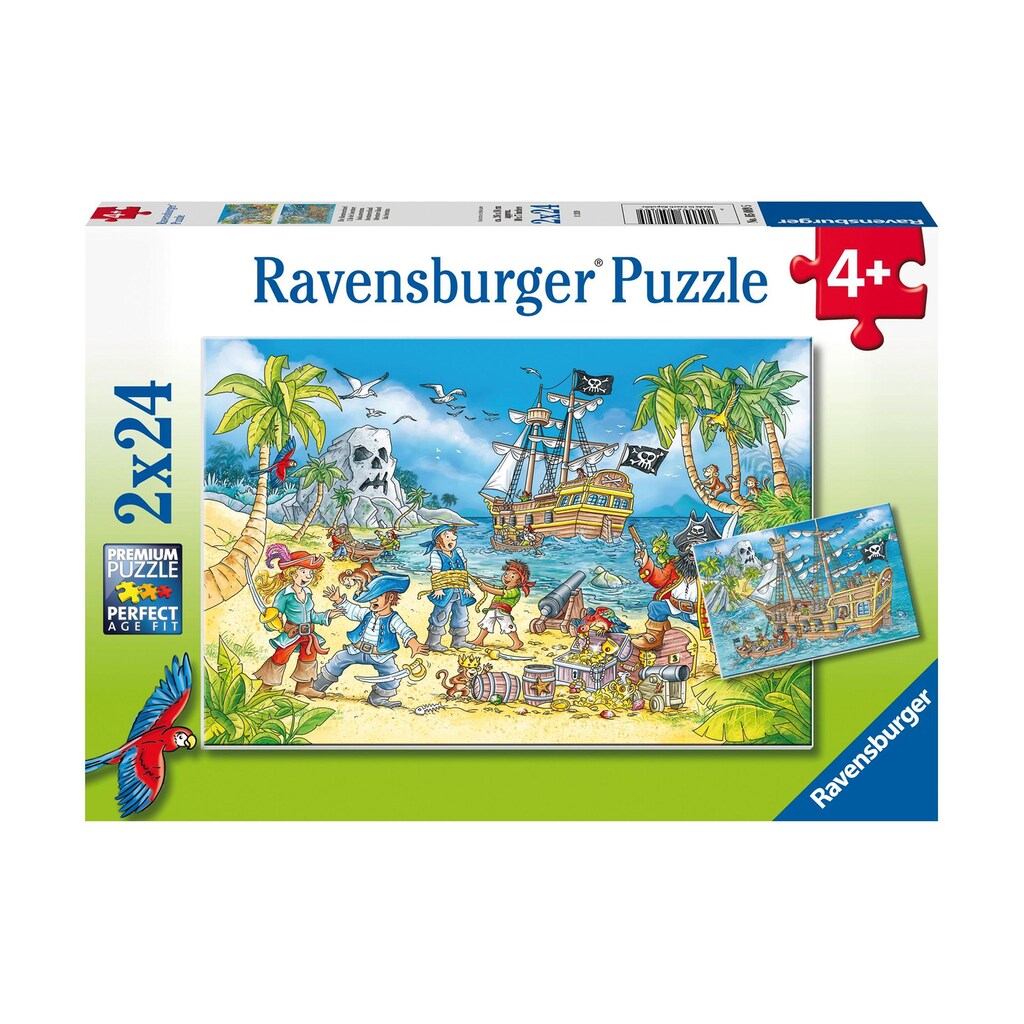 Ravensburger Puzzle »AT Piraten«, (24 tlg.)