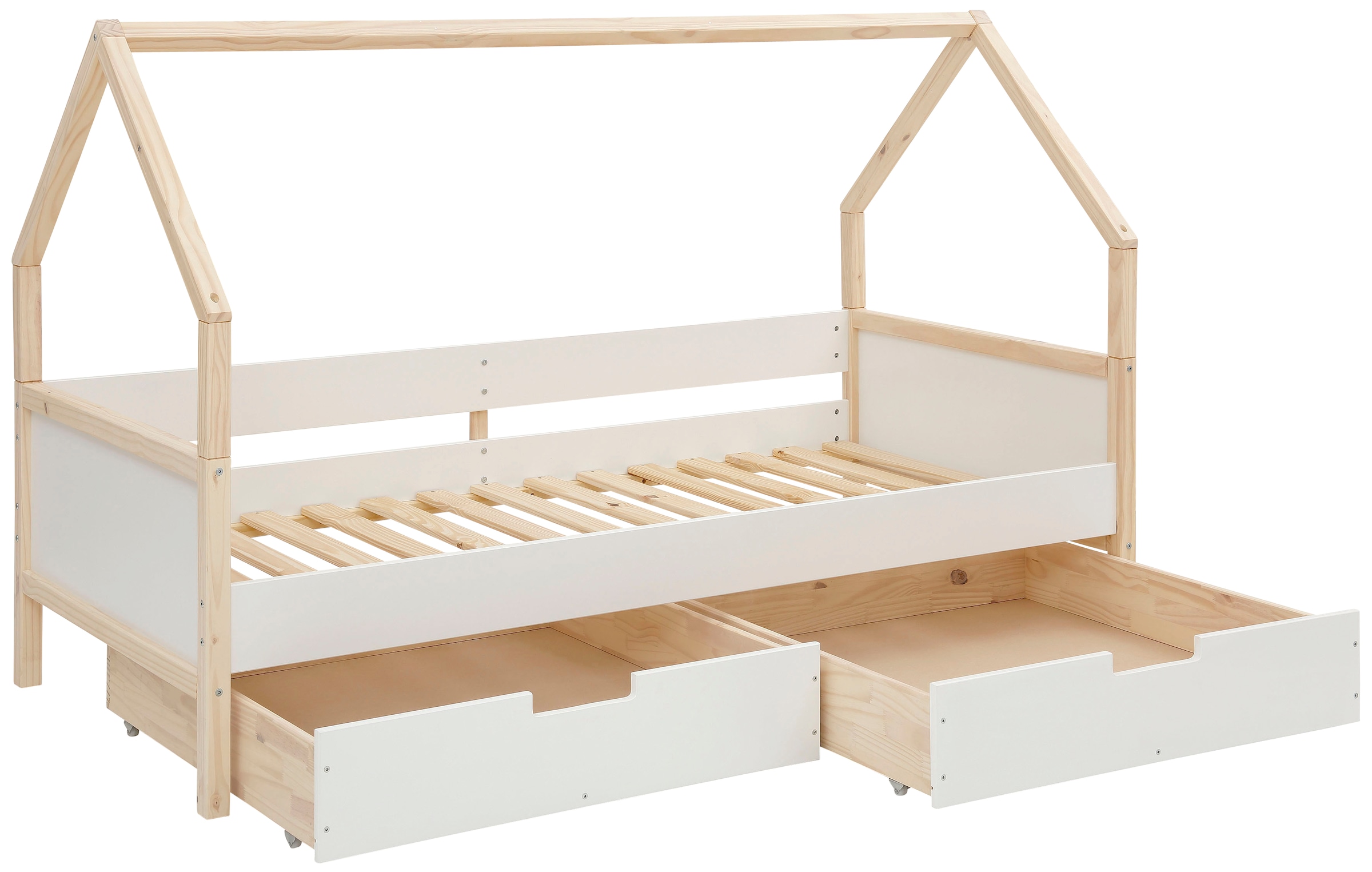 Lüttenhütt Daybett »Janne«, Kiefernholz, in verschiedenen Farbvarianten, Liegefläche 90x200 cm