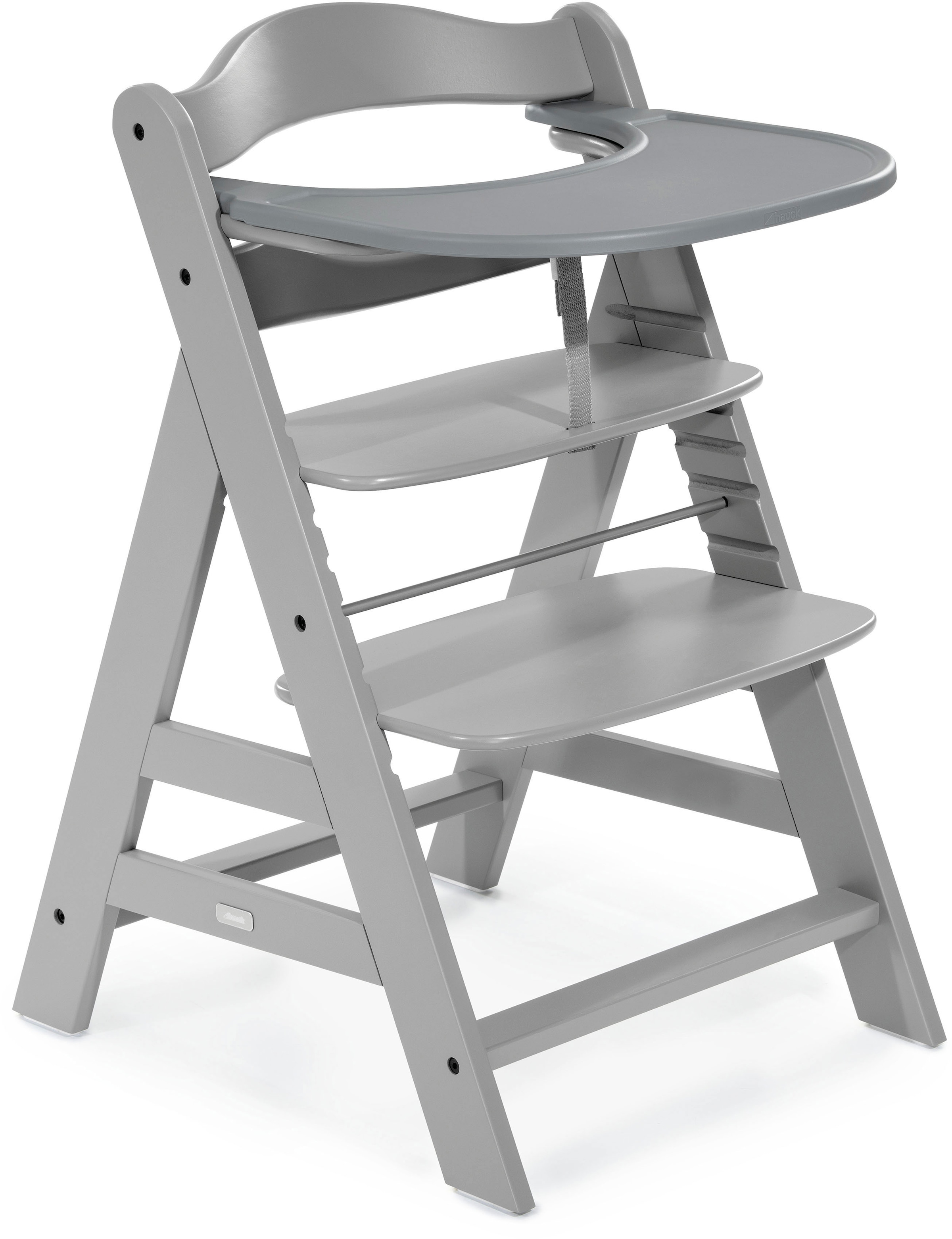 Hauck Plateau de chaise haute »Alpha Click Tray, grau« Hauck Hochstuhl Alpha+