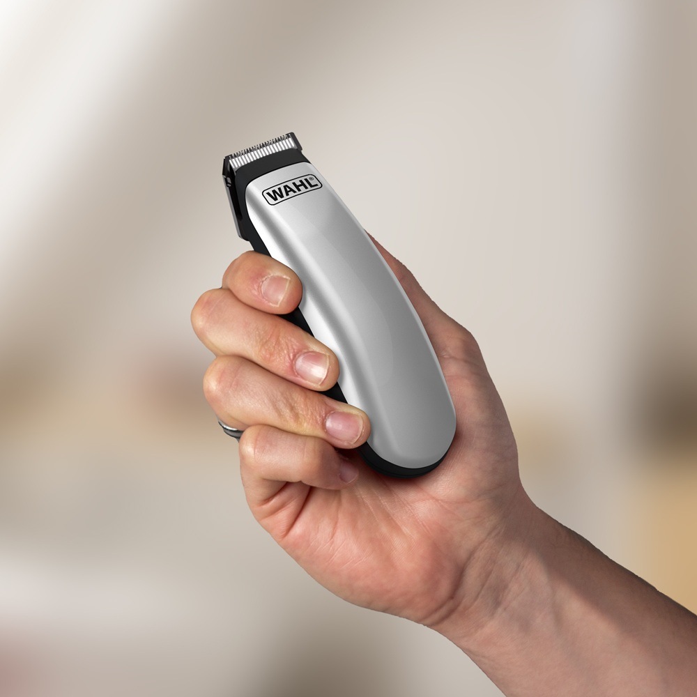 Wahl Haar- und Bartschneider »Home Pro Deluxe Combo«, 10 Aufsätze, Einstellbarer Verstellhebel, Batteriebetriebener Mini-Trimmer