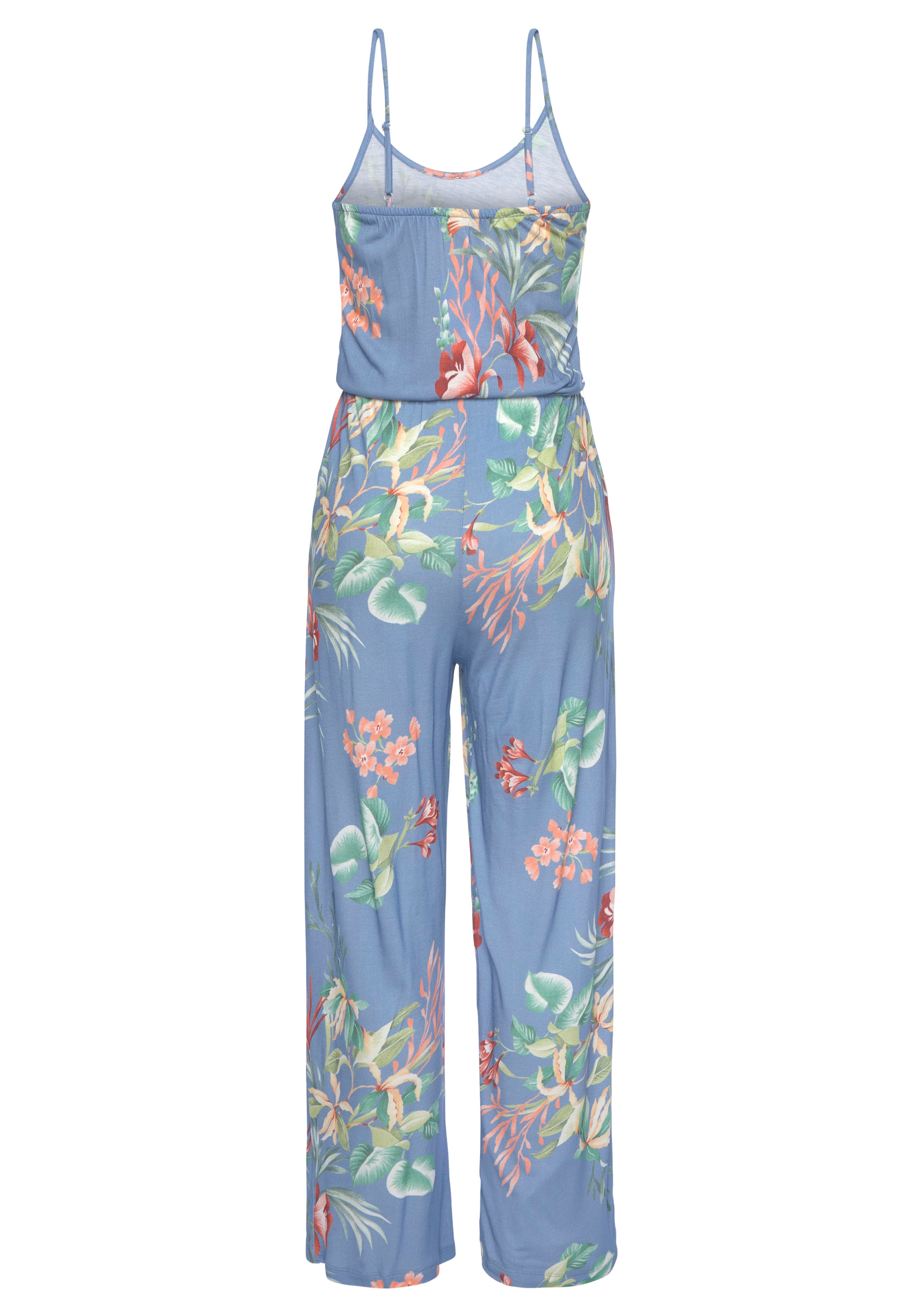 Buffalo Jumpsuit, mit Alloverdruck und Taschen, sommerlicher Jumpsuit