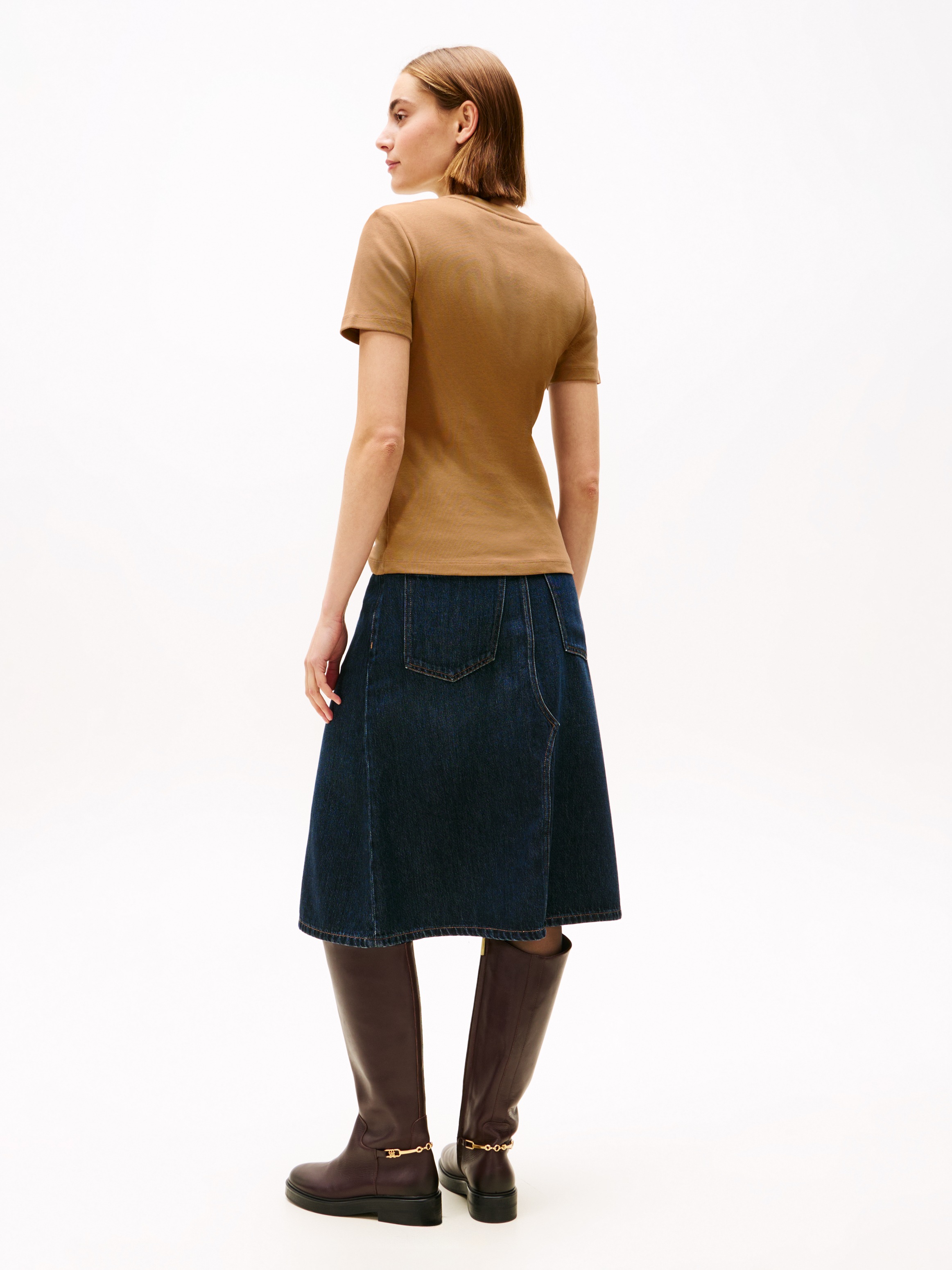 Tommy Hilfiger T-Shirt »SLIM CODY C-NK SS« Baumwolle, slim fit