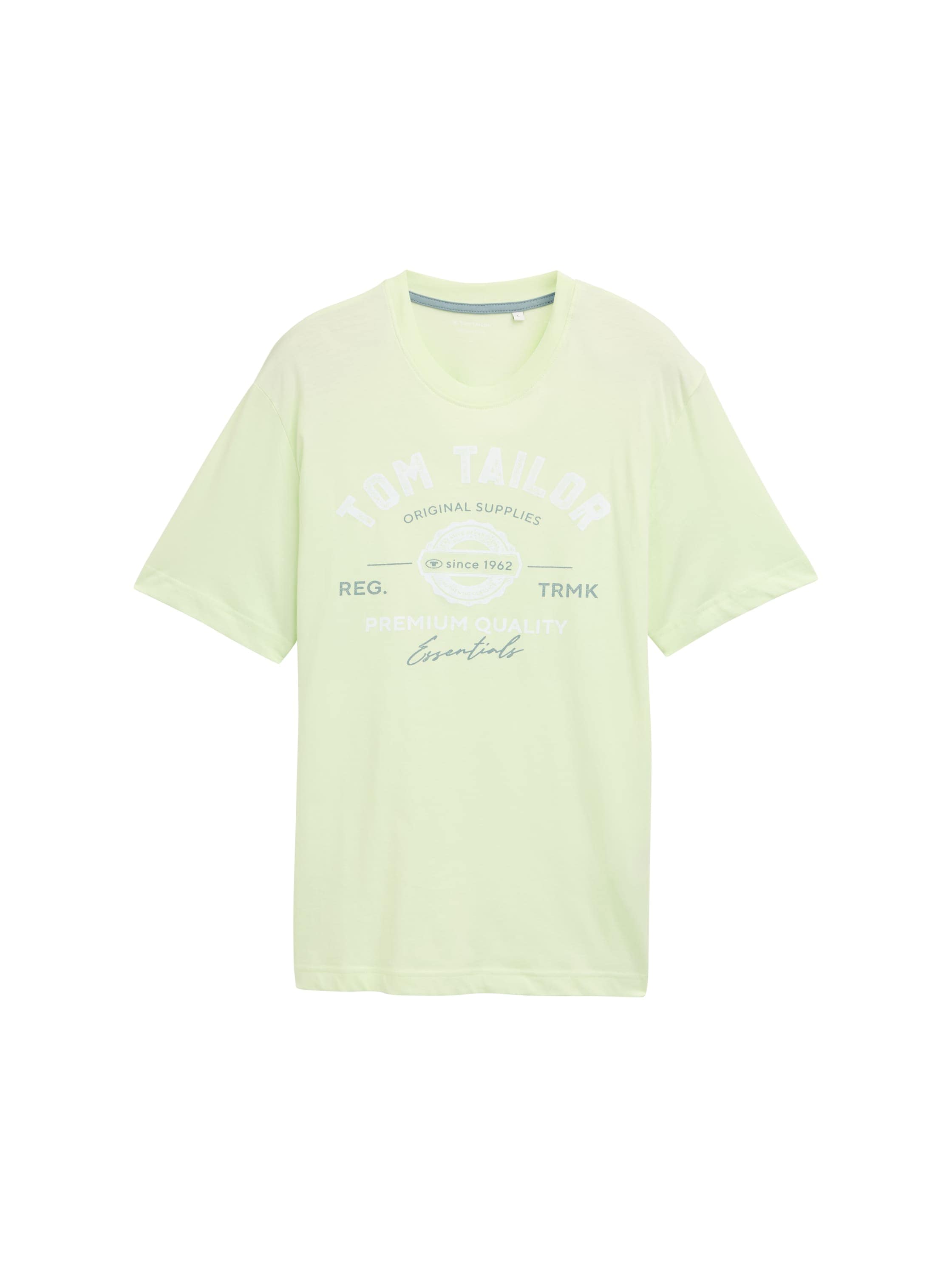 TOM TAILOR T-Shirt, mit grossem Logofrontprint