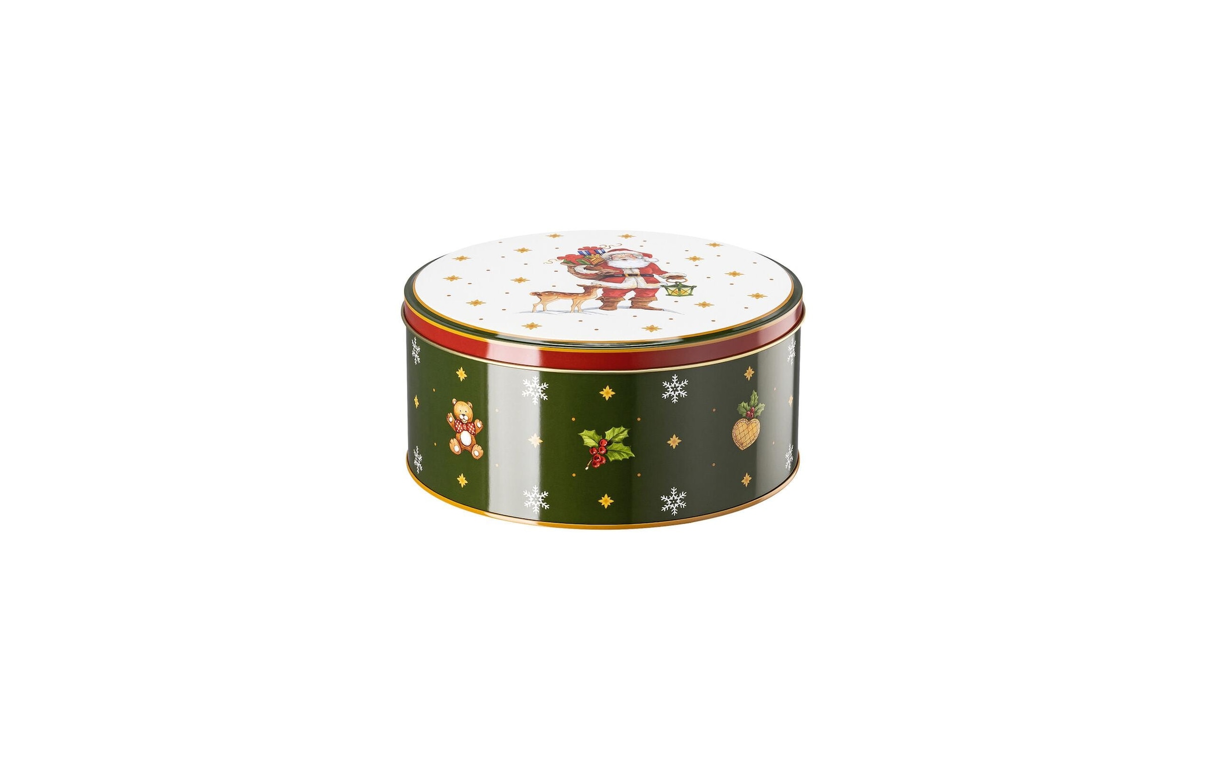 Hutschenreuther Boîte à biscuits »Happy Wintertime Plätzchendosen-Set Weissblech rund 3-tlg.«