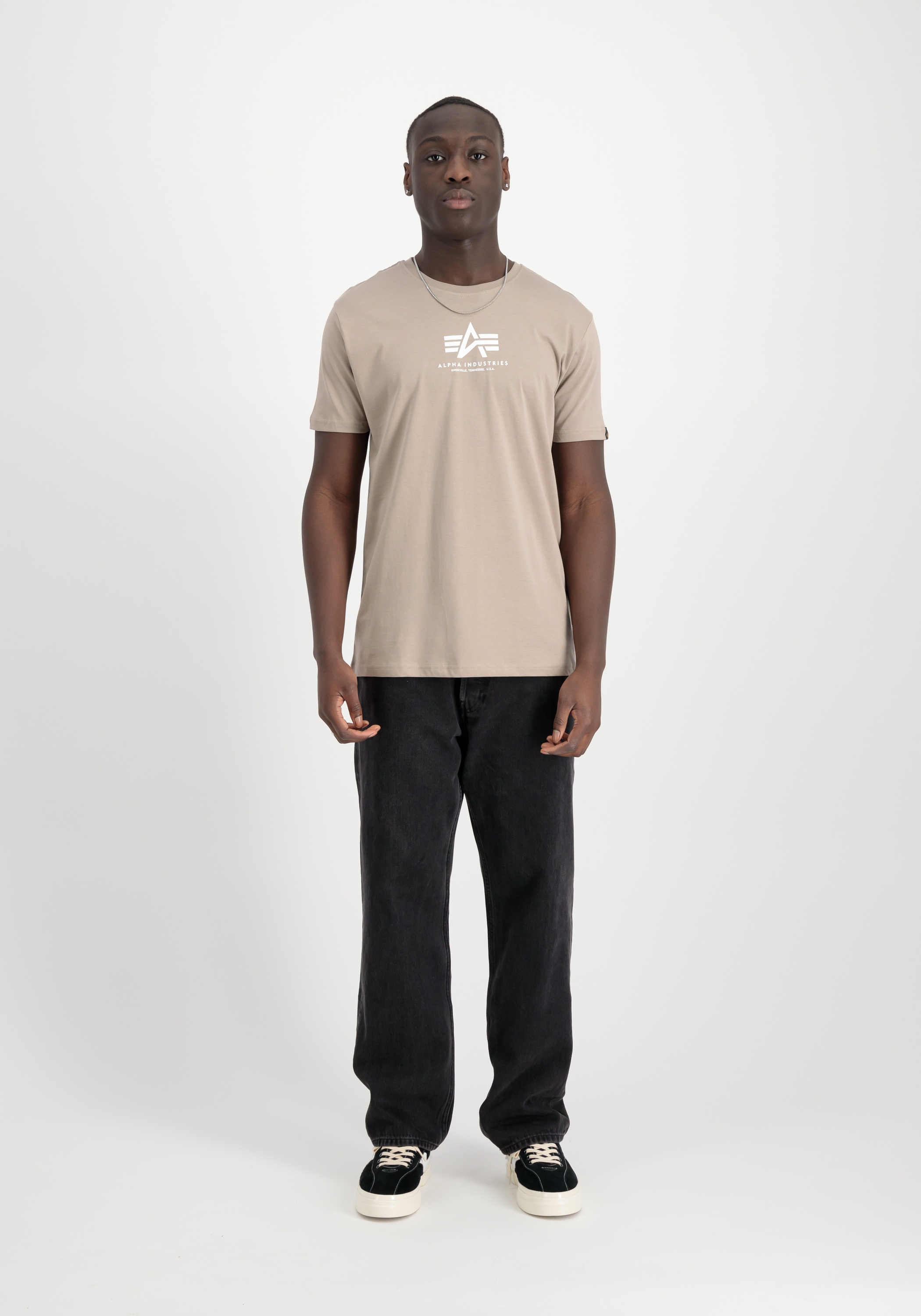 Alpha Industries T-Shirt »Alpha Industries Men - T-Shirts Basic T Mid Logo«