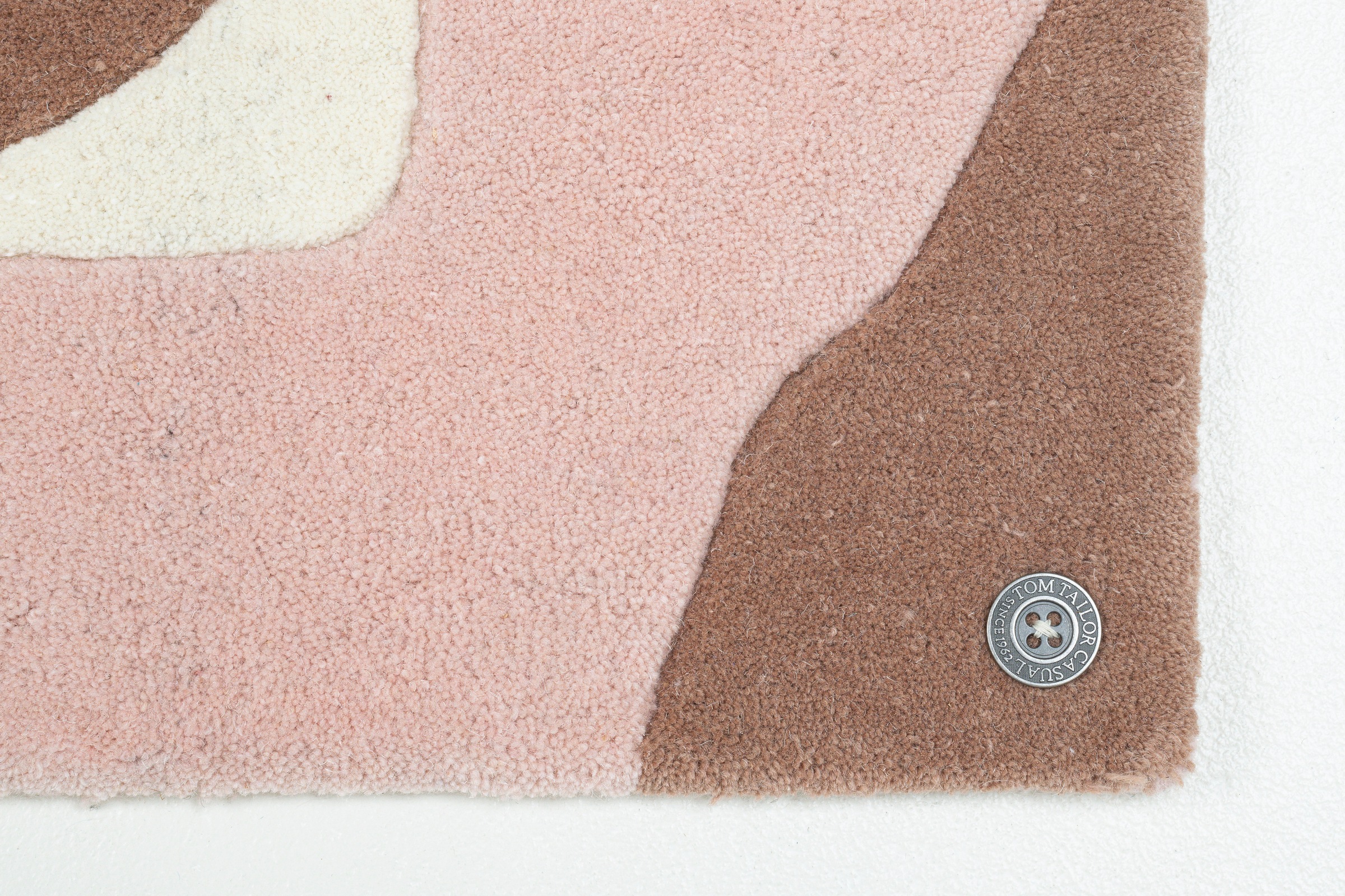 TOM TAILOR HOME Designteppich »Bings Do a little dance«, rechteckig, 10 mm Höhe, Kurzflor, reine Wolle, modernes Design