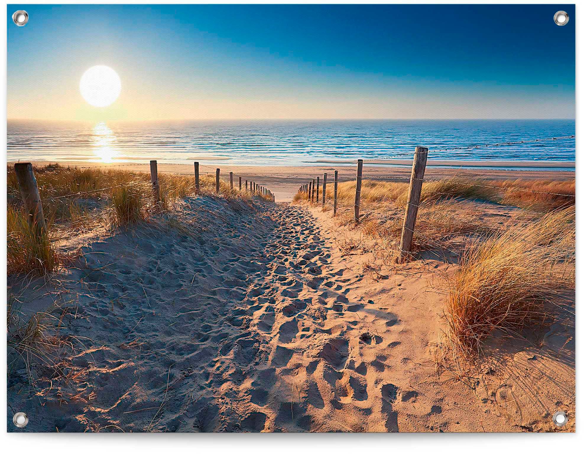 Image of Reinders Poster "Dünenweg zum Meer"