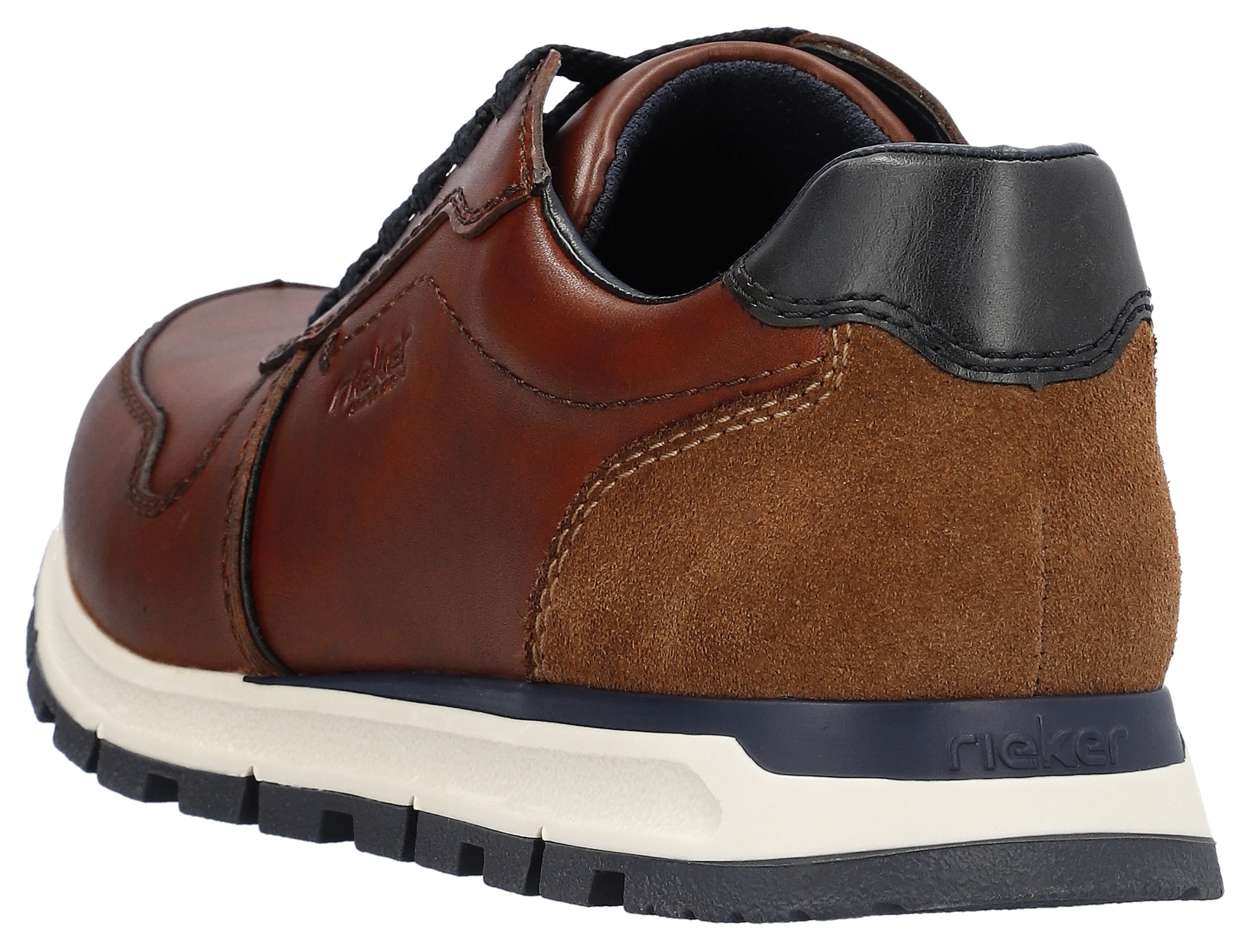 Rieker Sneaker, mit MemoCup-Innensohle, Freizeitschuh, Halbschuh, Schnürschuh