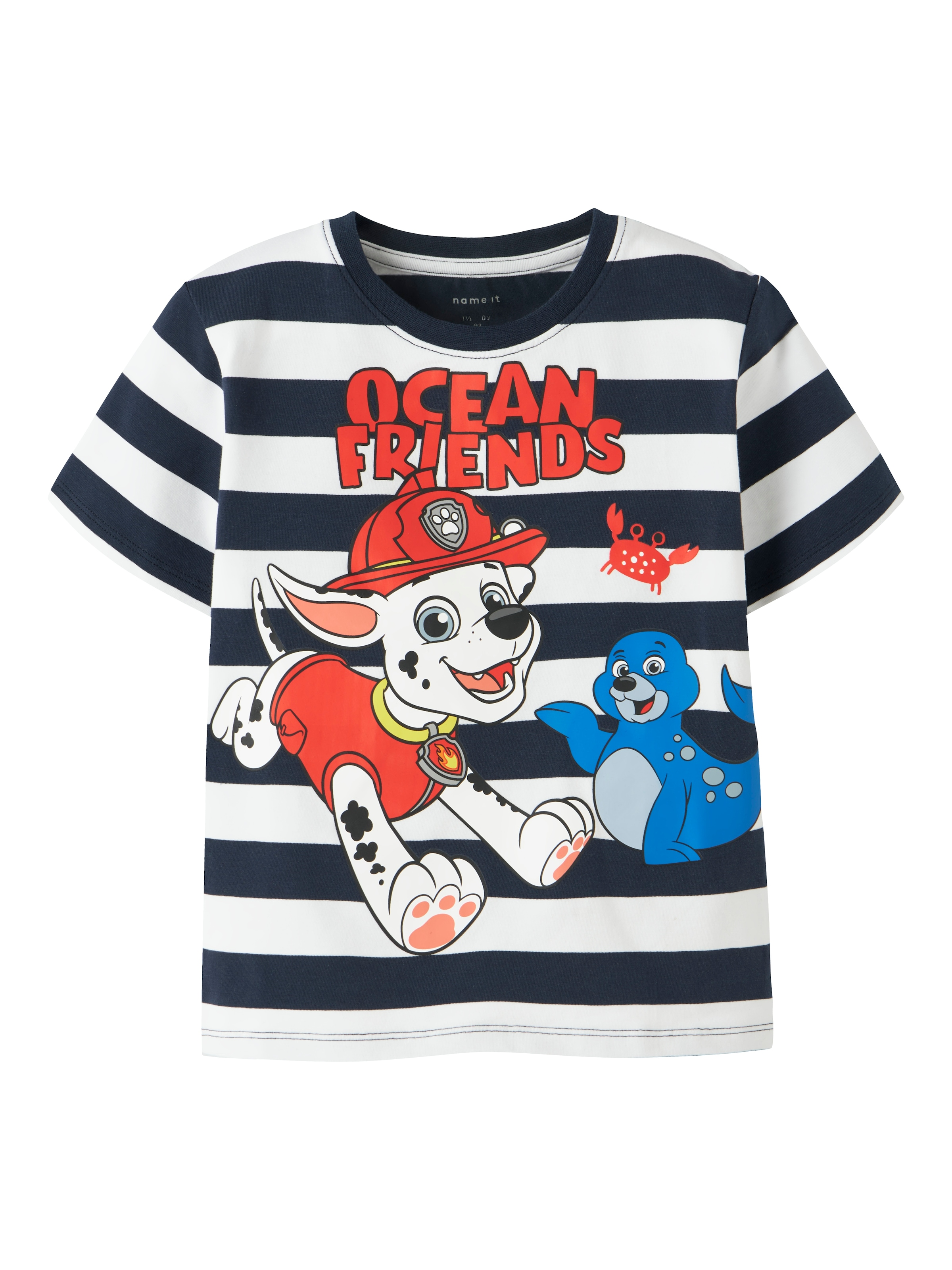 Image of Name It T-Shirt "NMMMILAN PAW SS NREG TOP BOX CPLG"