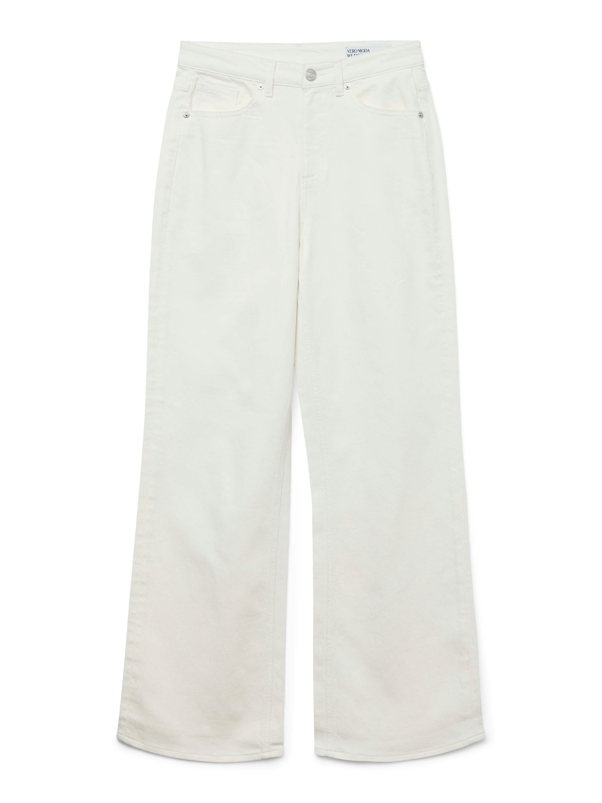 Vero Moda Jeans taille haute »VMTESSA HR WIDE JEANS COLOR GA NOOS« mit Eingrifftaschen