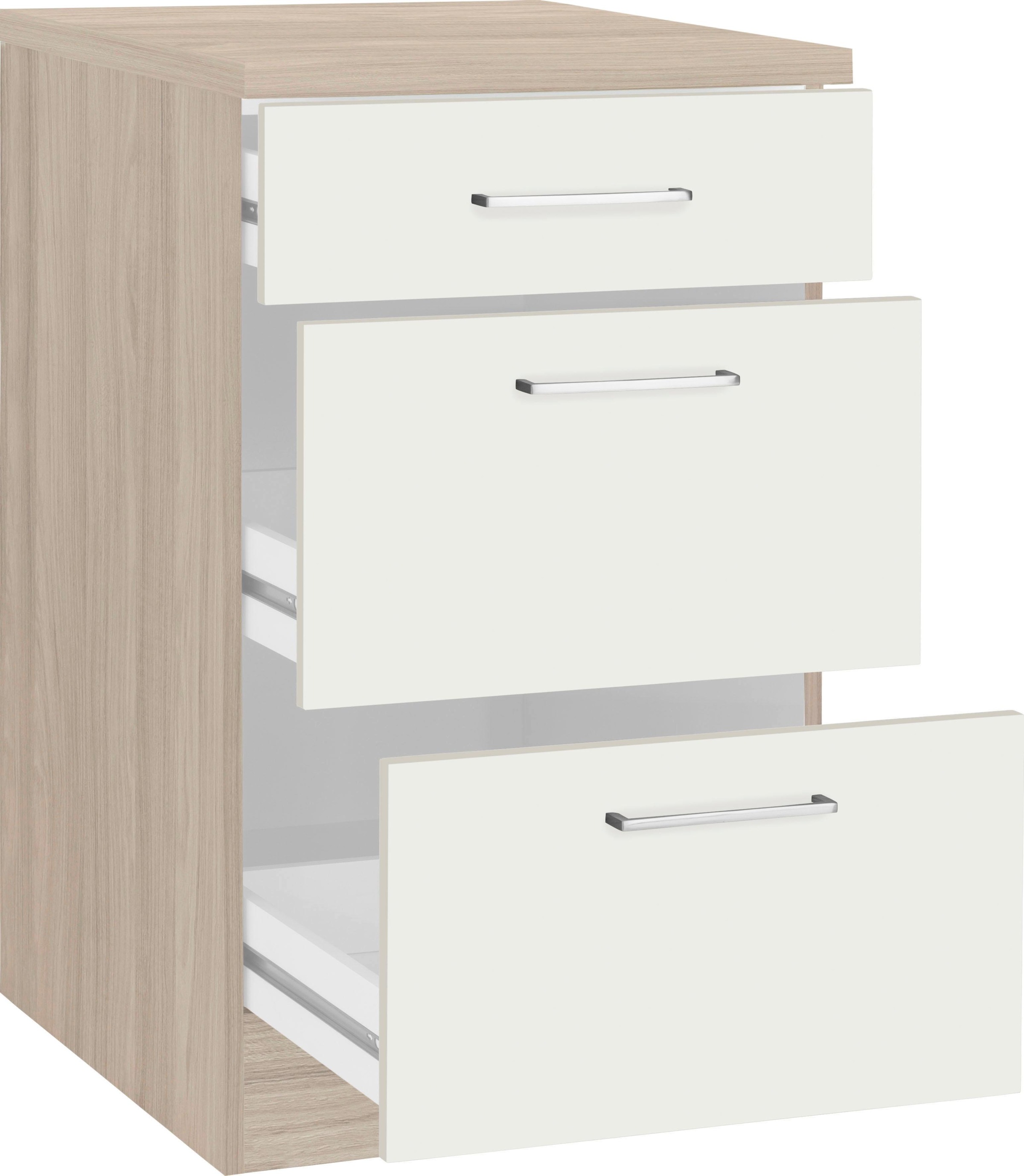 Image of wiho Küchen Unterschrank »Zell«, mit grossen Auszügen, Breite 50 cm bei Ackermann Versand Schweiz