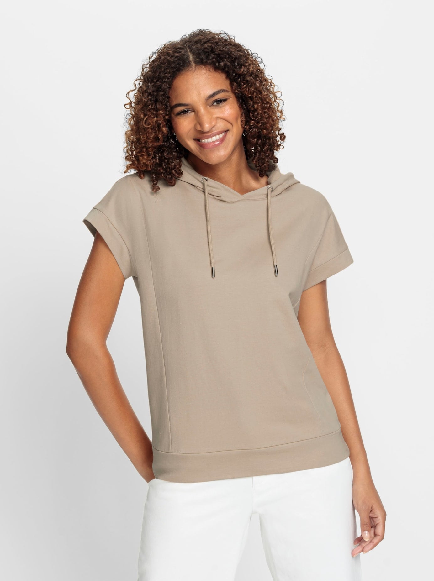 Casual Looks Kapuzenshirt »Kapuzen-Shirt«, (1 tlg.)