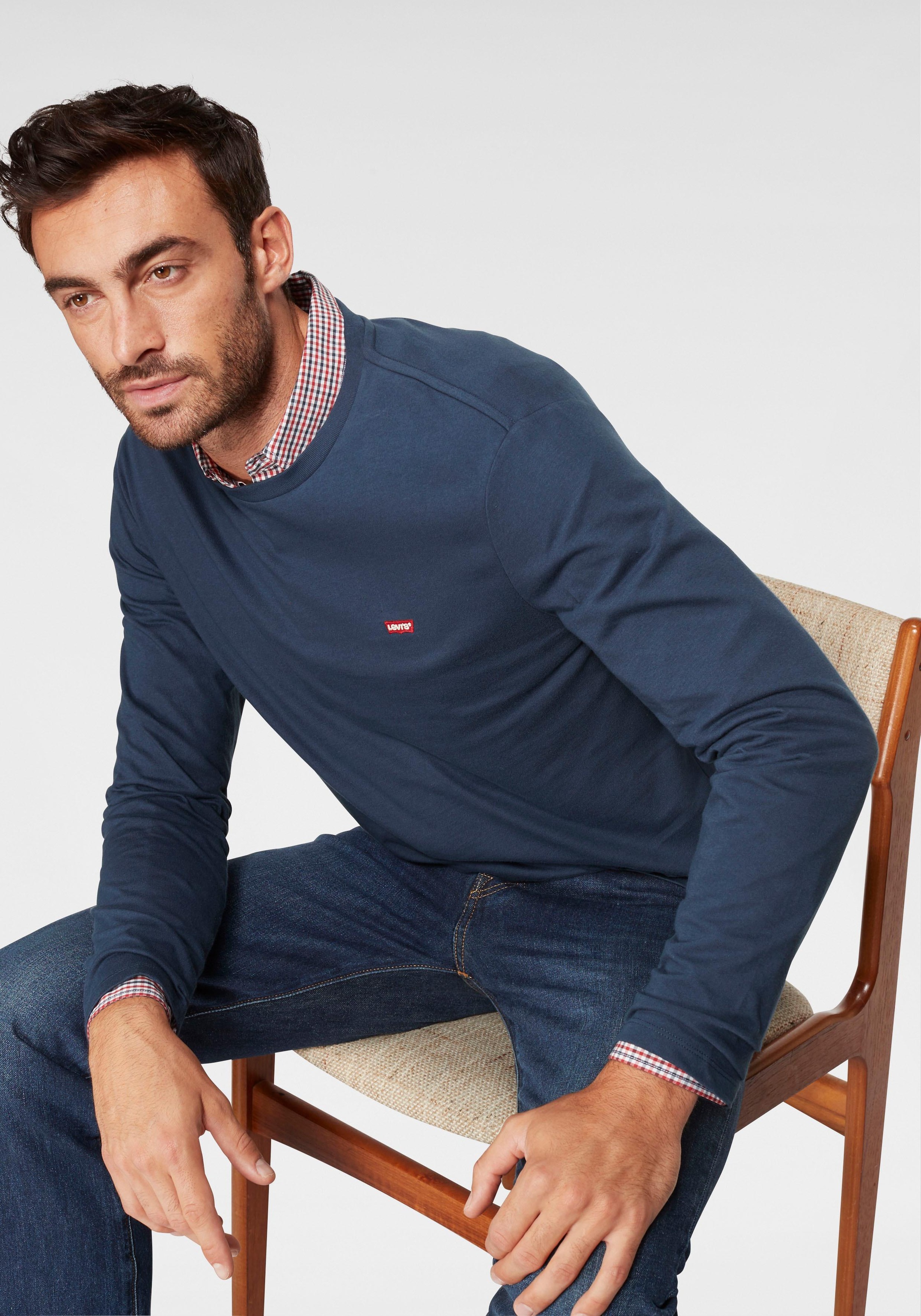 Image of Levis Langarmshirt mit Logo-Applikation