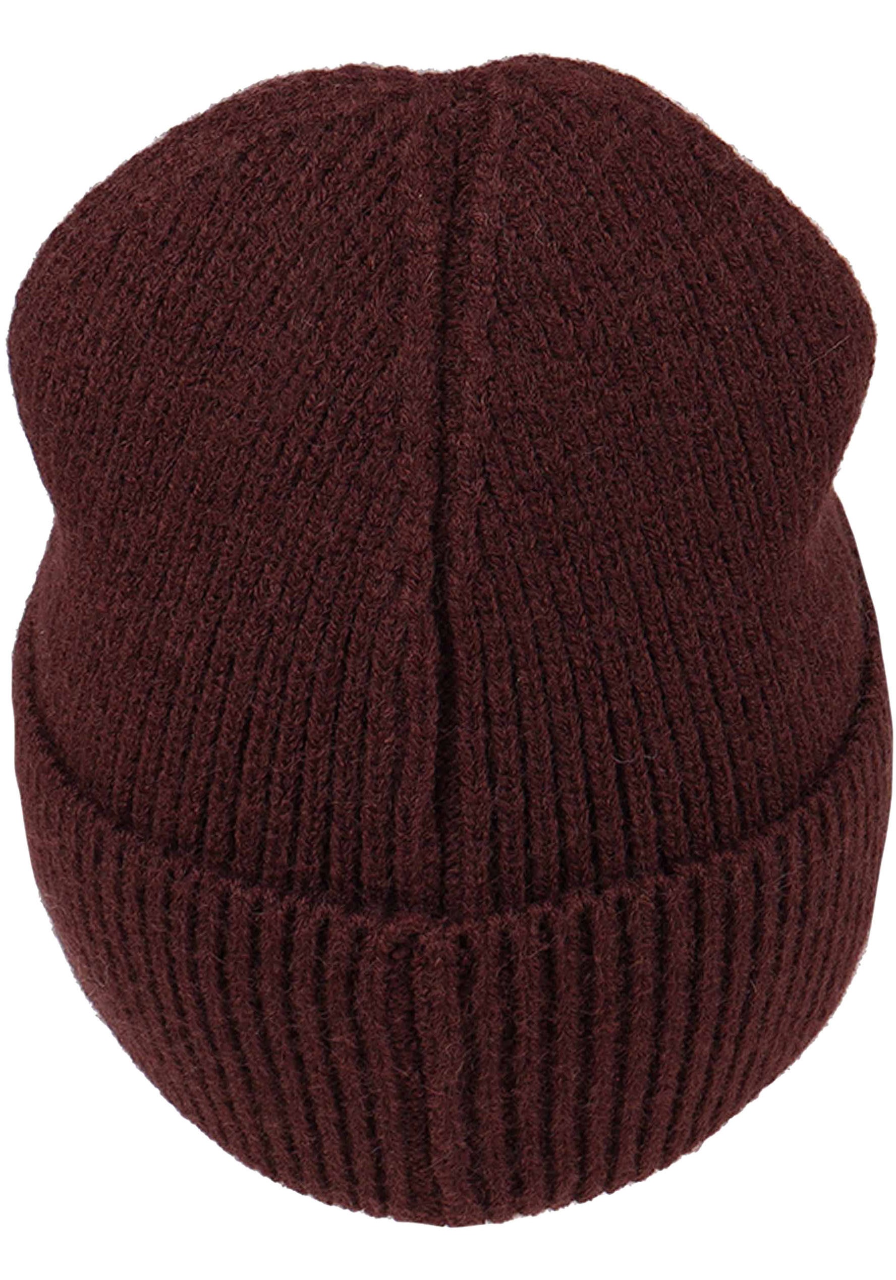Capelli New York Beanie, mit ikonischem Logo-Patch