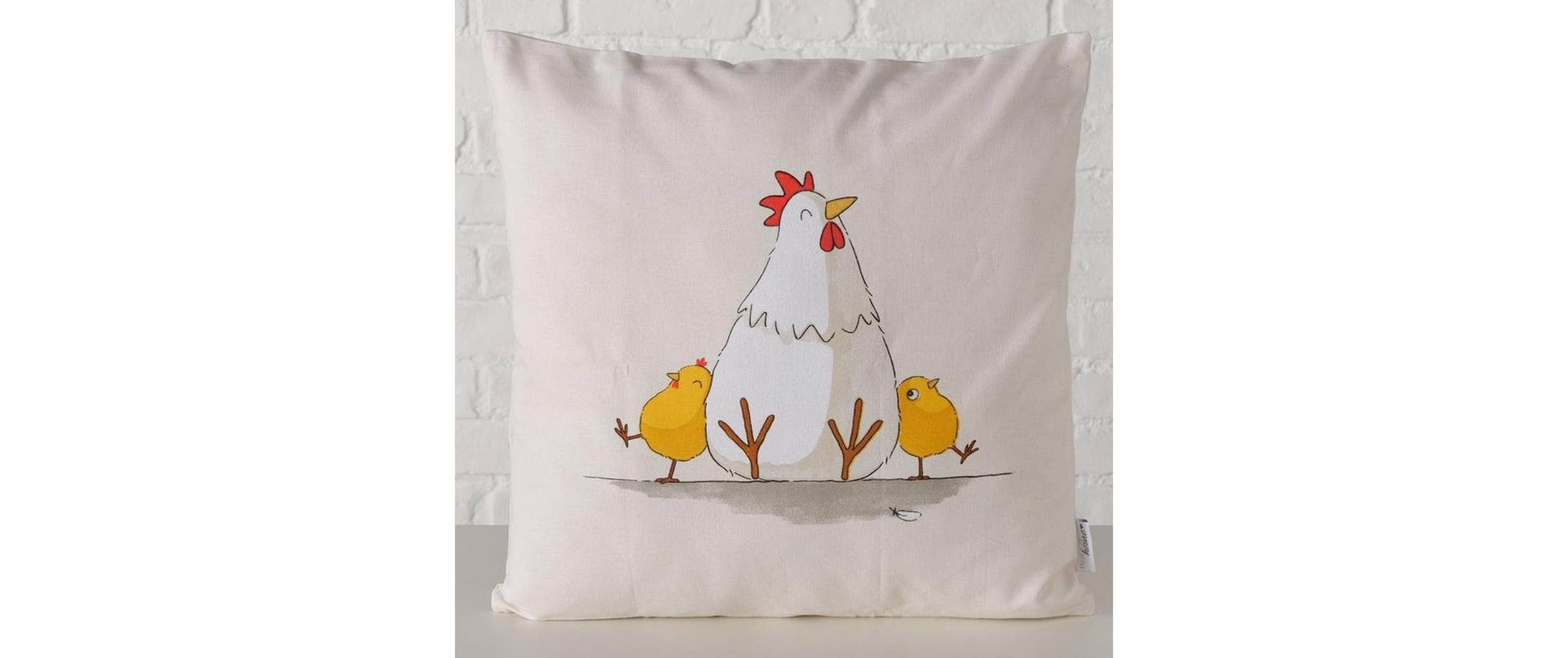 BOLTZE Coussin décoratif »Henny 45 x 45 cm«