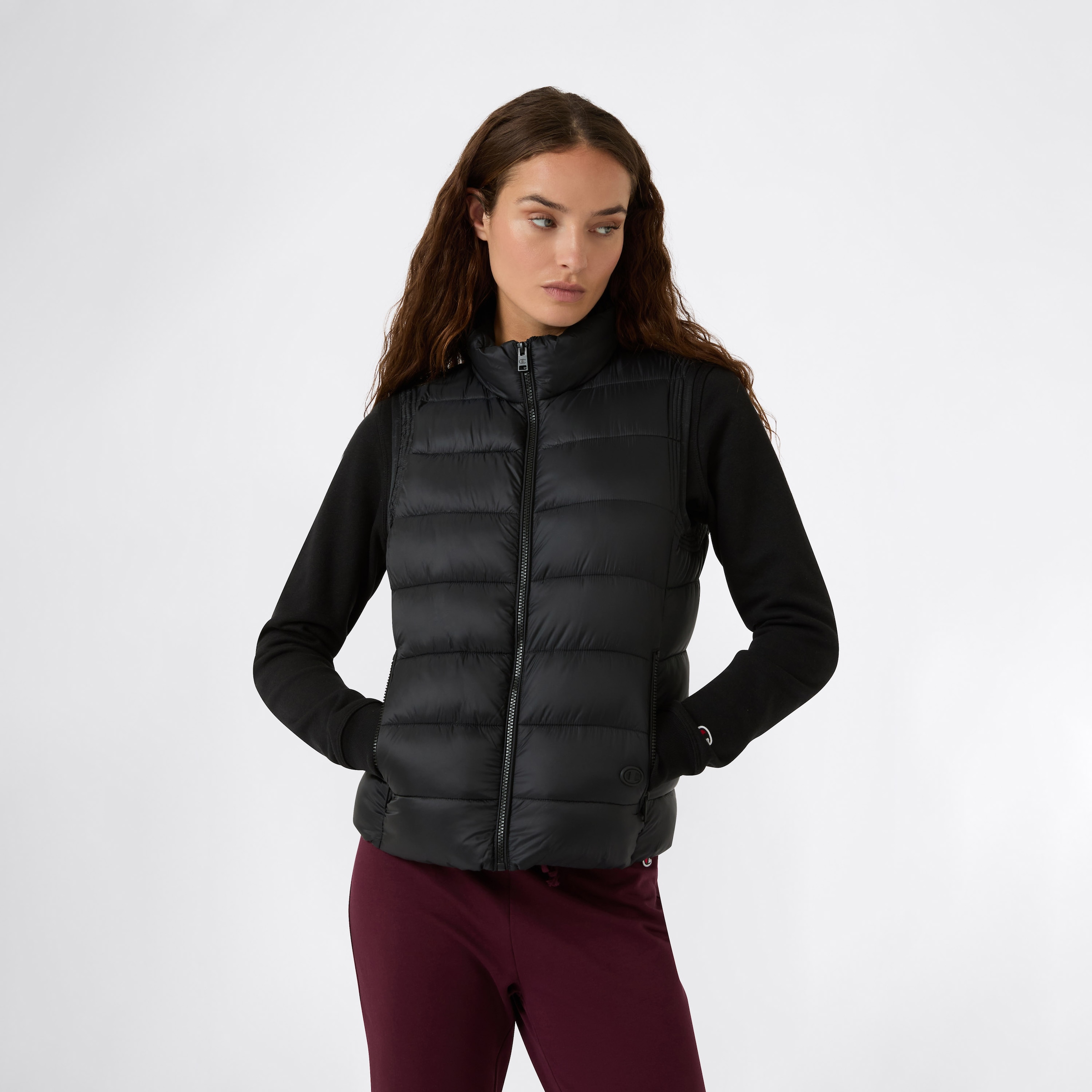 Image of Champion Steppweste "SPORTWEAR VEST Slim Fit" Leichte Wattierung für angenehme Wärme, sportlicher Stil