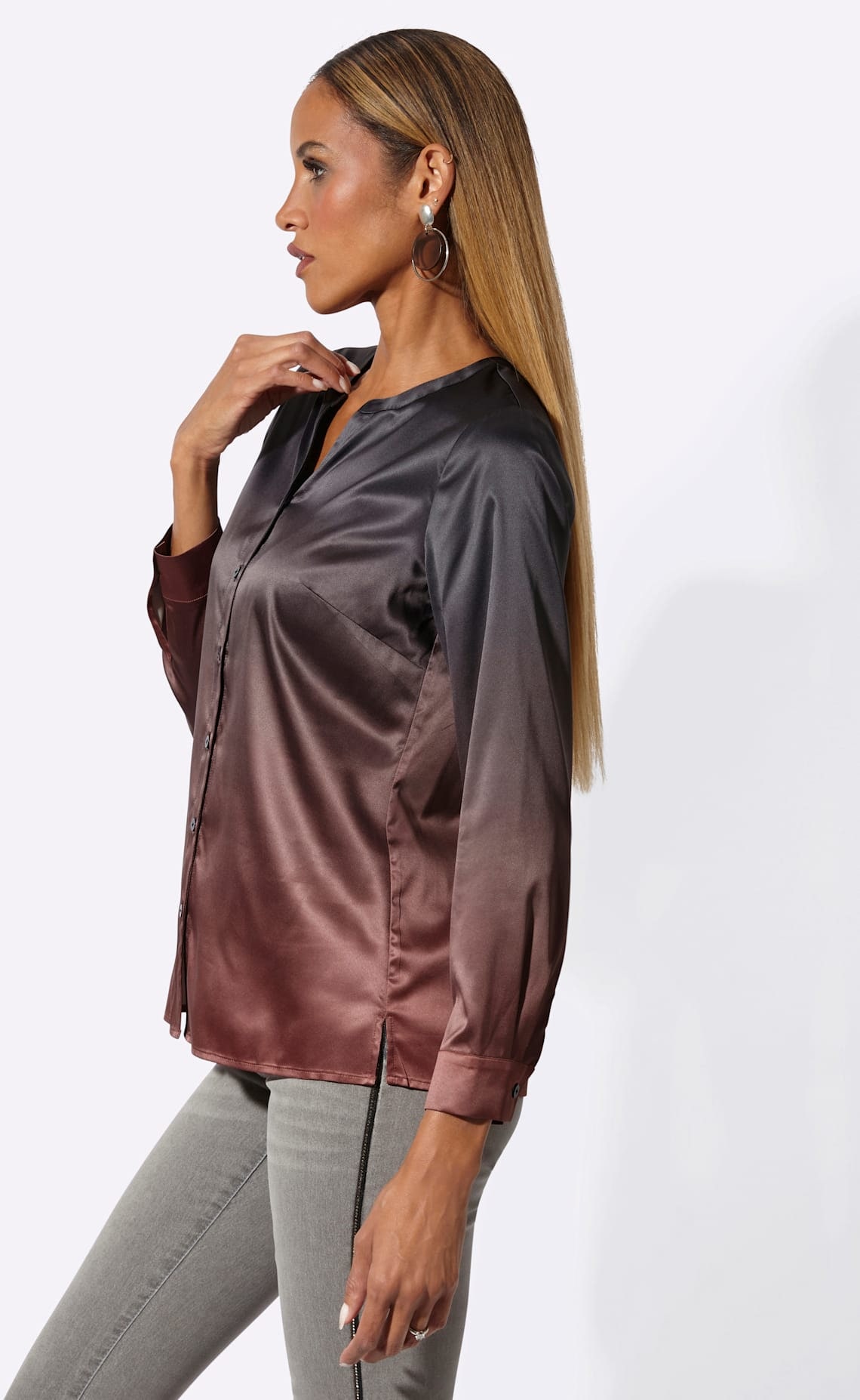 creation L Blouse à manches longues