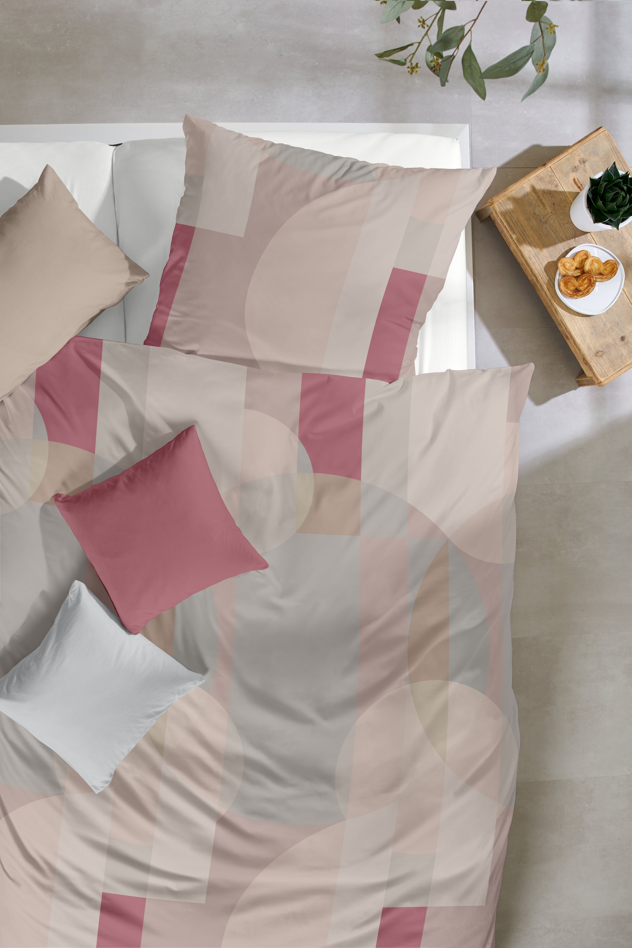 Primera Linge de lit »Feinbiber-Bettwäsche Ball« 2 cuis tlg. mit modernem Muster