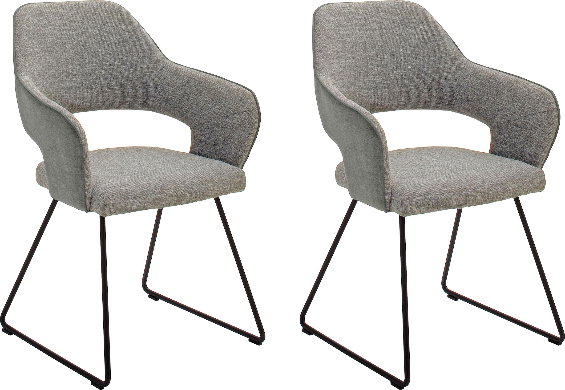 MCA furniture Stuhl »NEWCASTEL«, 2er-Set, 130 Stuhl belastbar Kg bequem bis kaufen