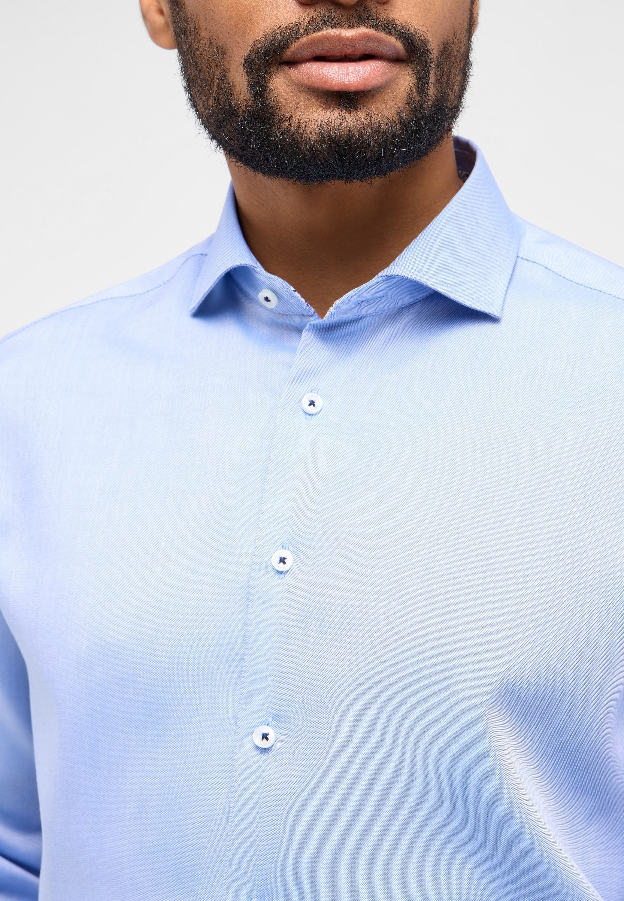 Eterna Langarmhemd »MODERN FIT«, NON IRON (bügelfrei)