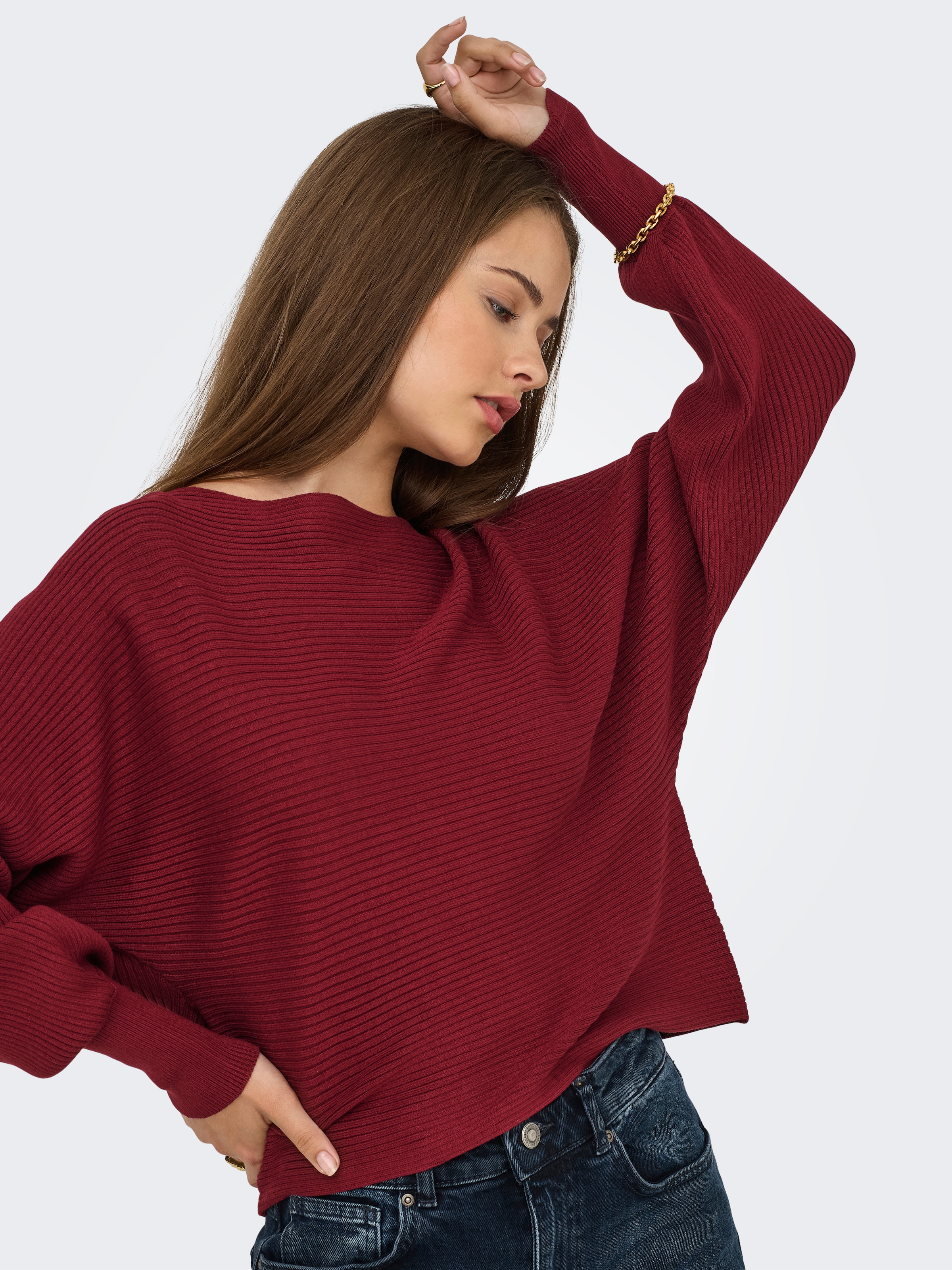 ONLY Strickpullover »ONLADALINE L/S SHORT PULLO KNT NOOS«