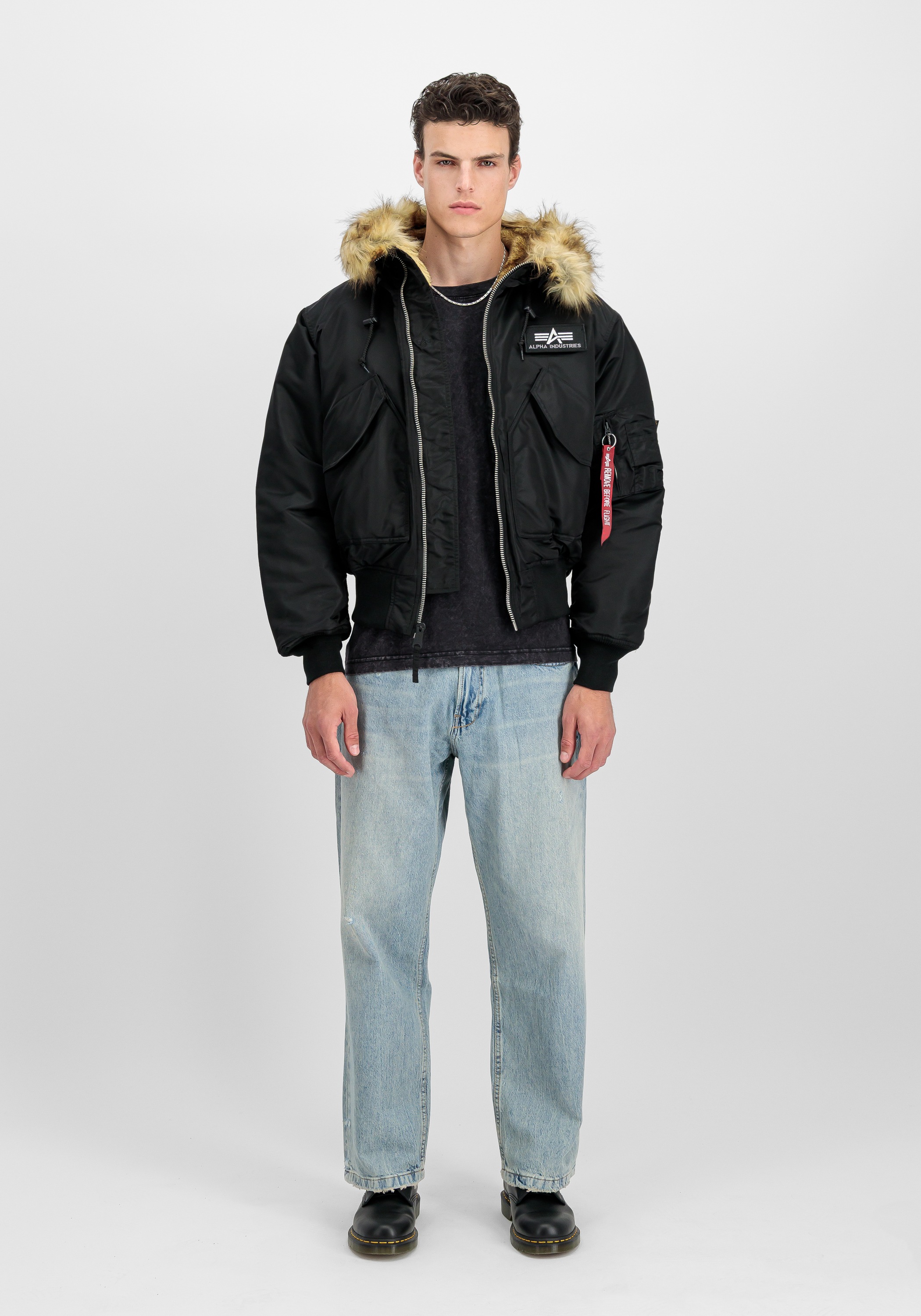 Alpha Industries Winterjacke »45/P Hooded Custom«