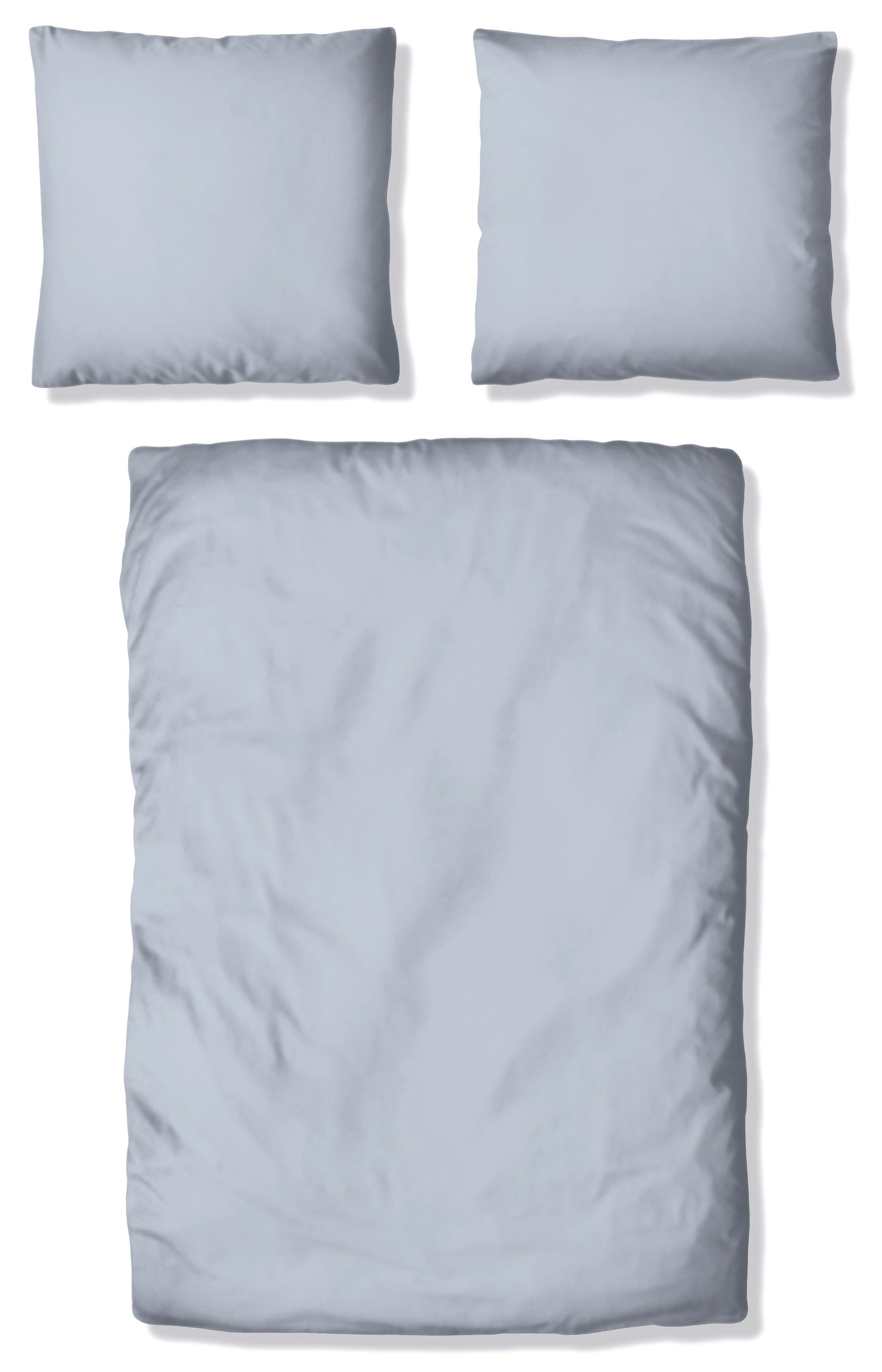 Guido Maria Kretschmer Home&Living Bettwäsche »Mila, in Satin Qualität, atmungsaktiv, Flächengewicht 120 g/m², hergestellt aus 100% Baumwolle, unterstützt Cotton made in Africa, Bett- und Kopfkissenbezug mit Reissverschluss.